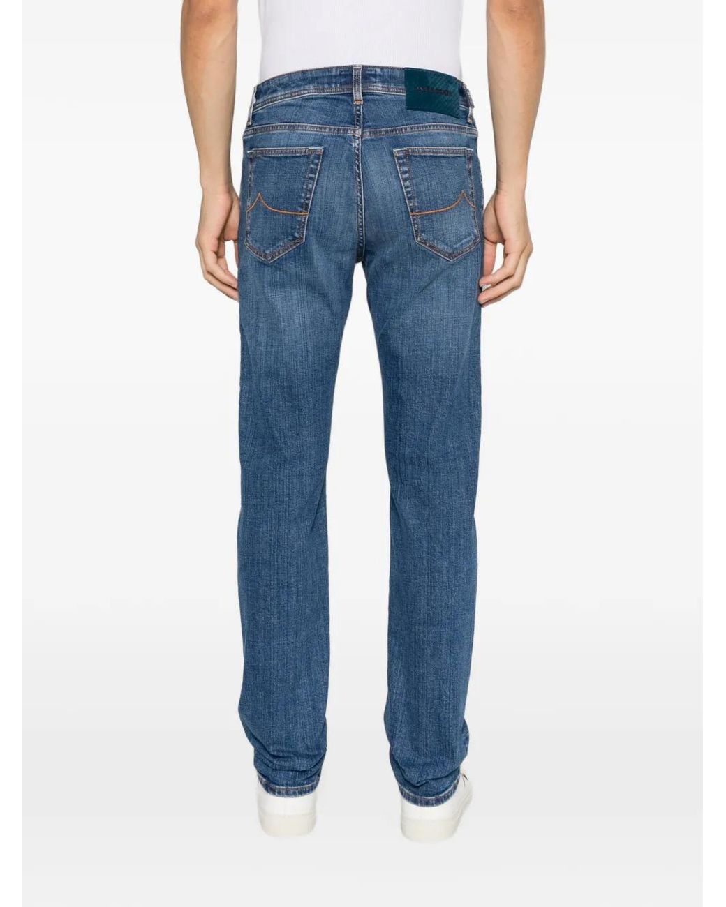 Jacob Cohen Blue Bard Slim-Fit Jeans for men