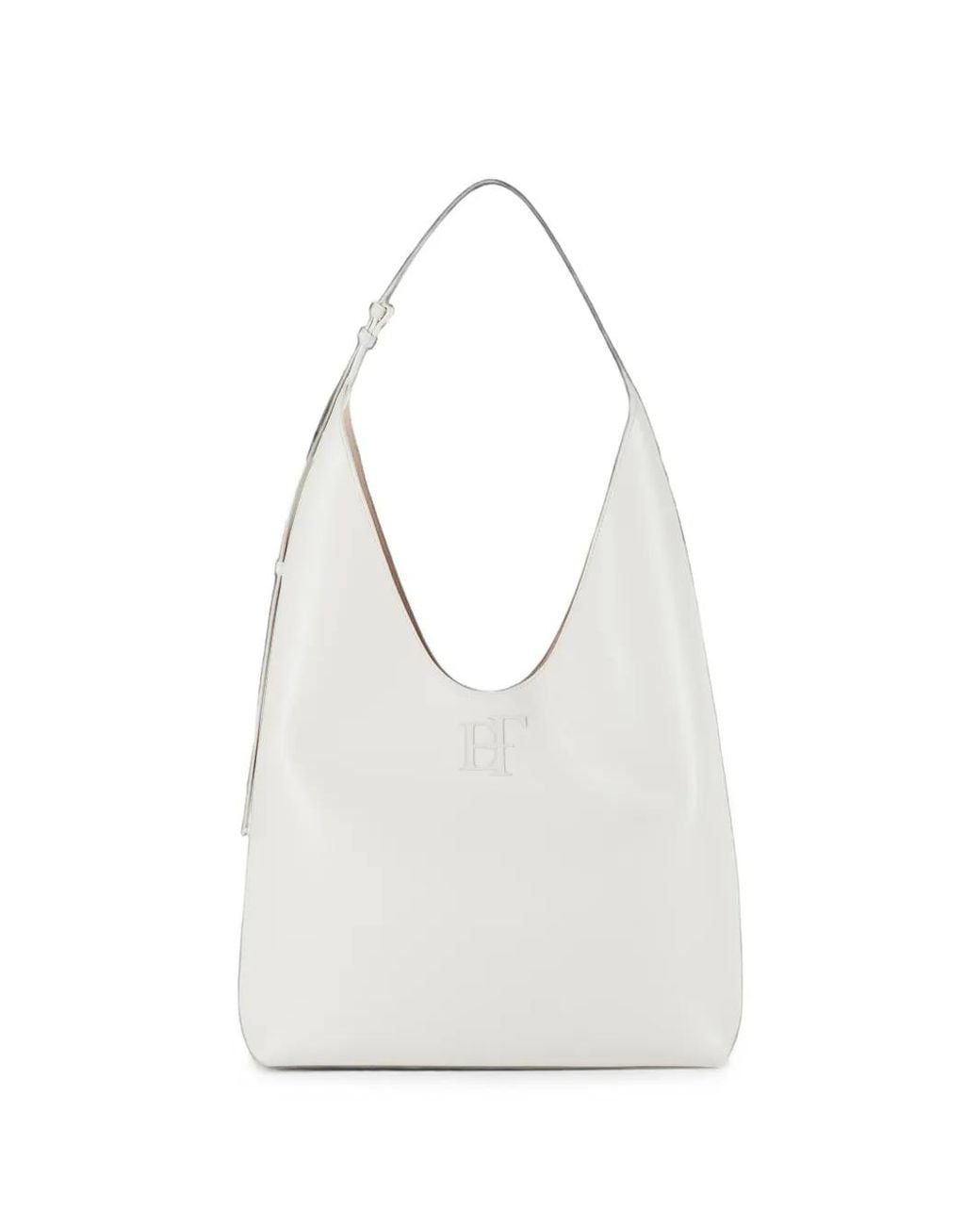 Elisabetta Franchi White Large Bag With Logo