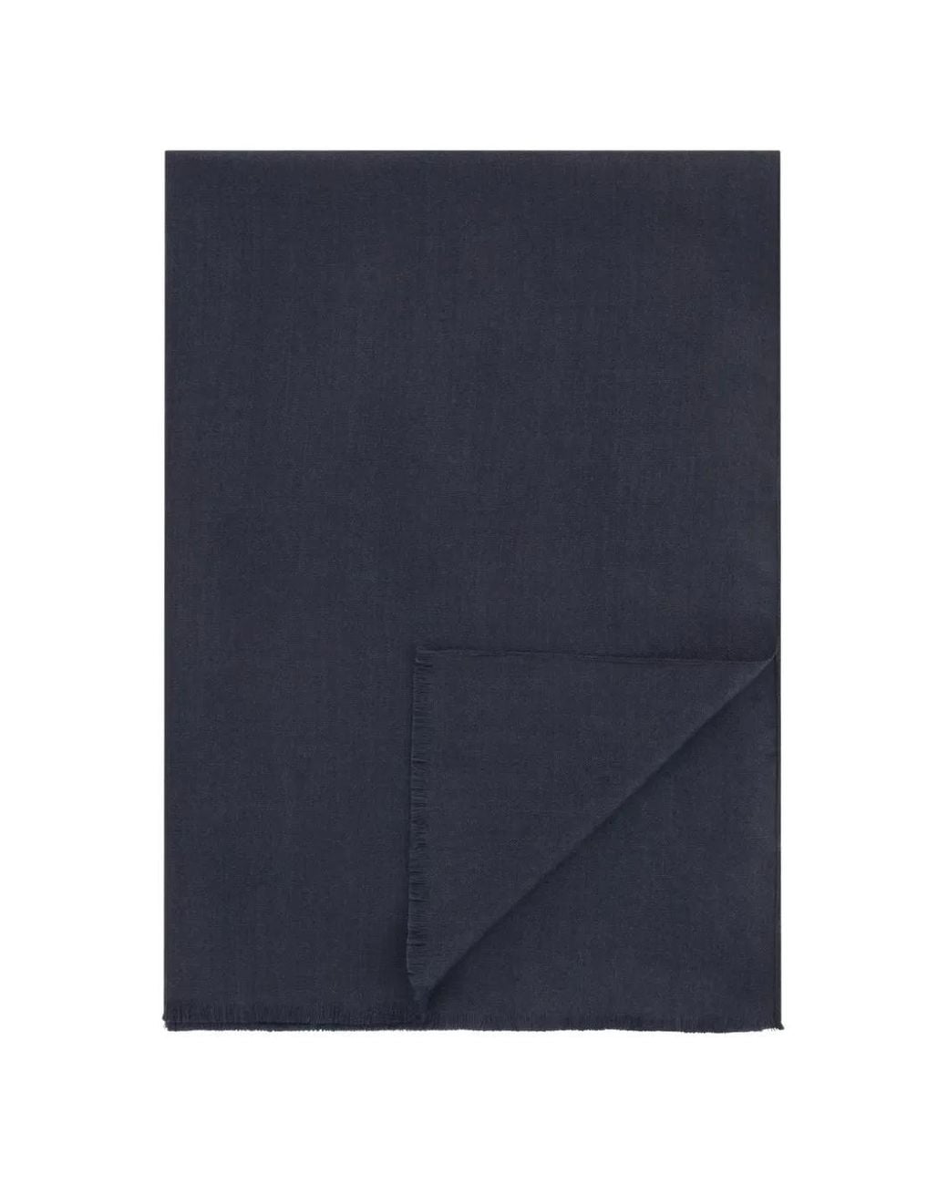 Boggi Schal Aus Wolle Und Seide in Blue für Herren