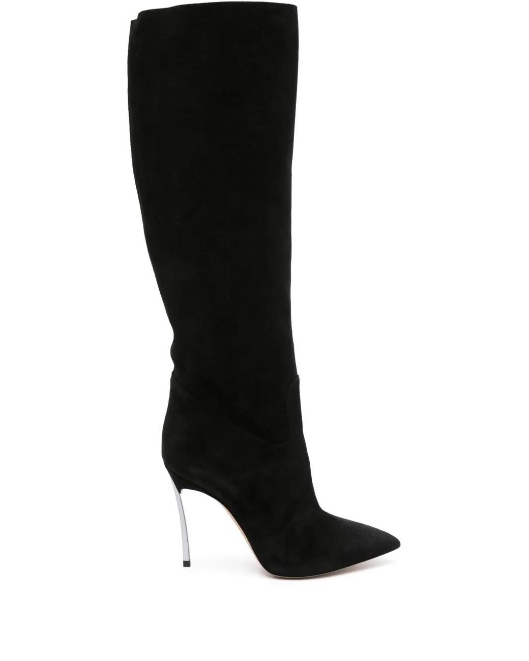 Casadei Black 100Mm Blade Boots