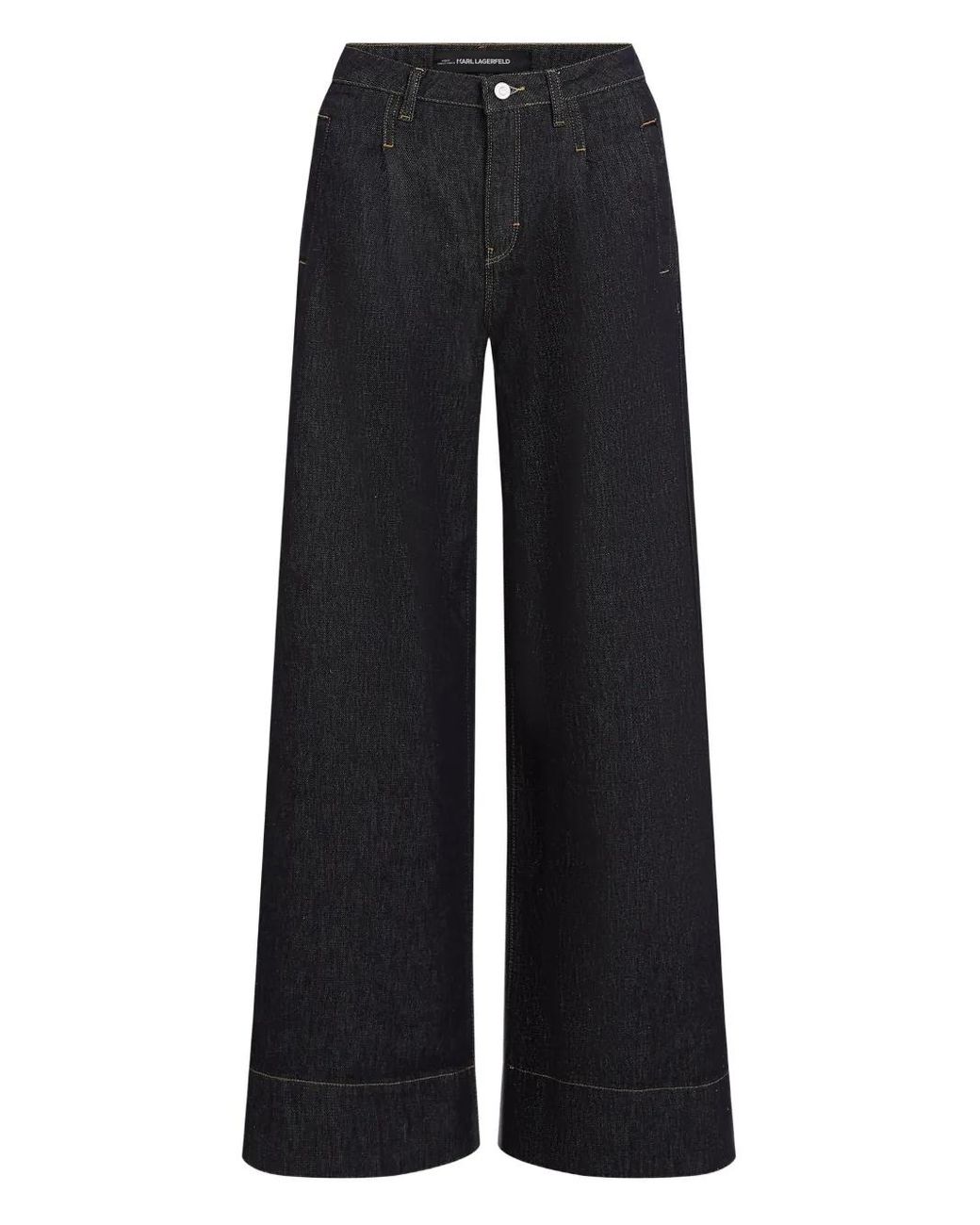 Karl Lagerfeld Blue Cotton Jeans