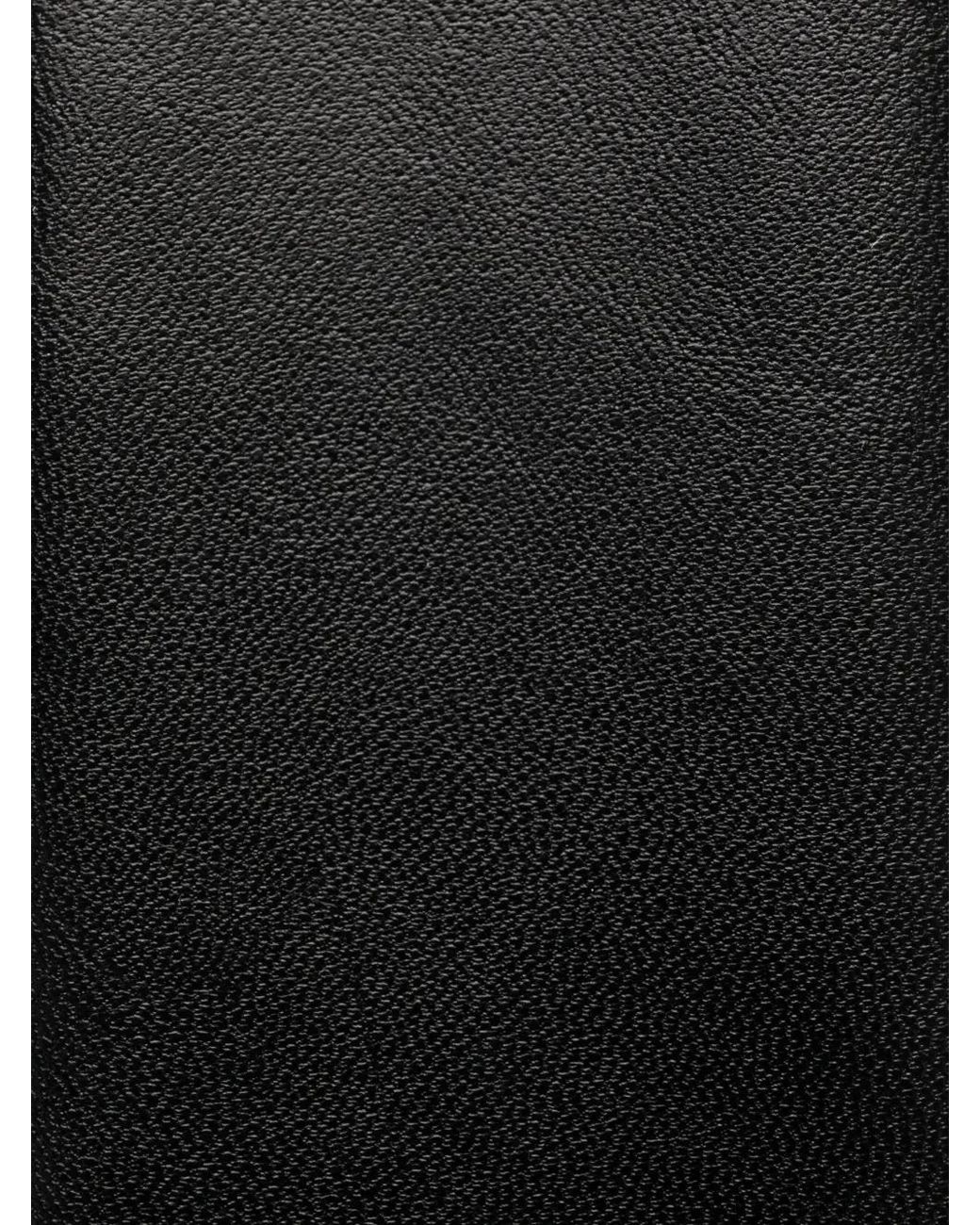 Lardini Black Pointed-Tip Tie for men