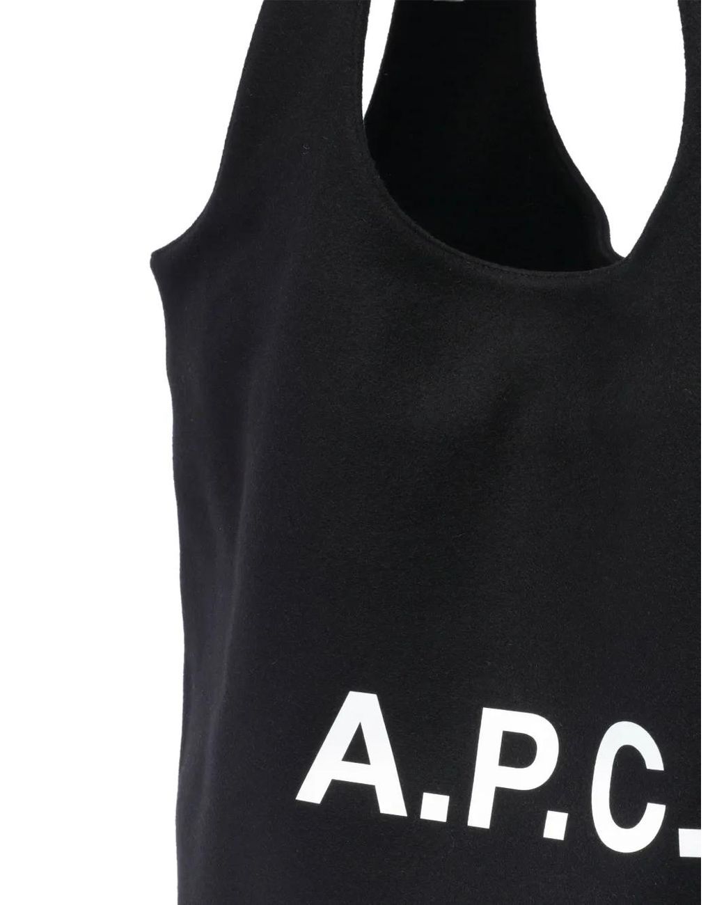 A.P.C. Black Ninon Tote Bag