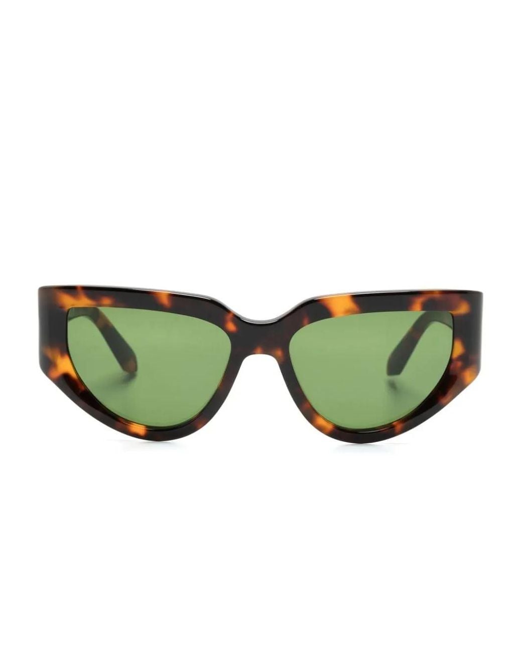 Off-White c/o Virgil Abloh Green Seward Cat-Eye Frame Sunglasses