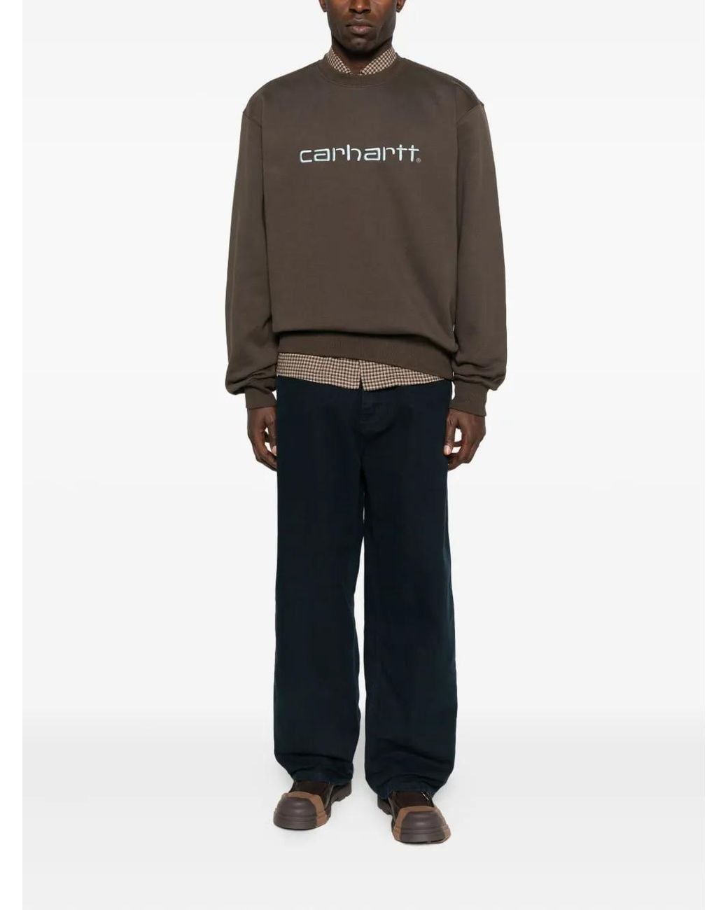 carhartt-straight-leg-trousers-in-blue-lyst