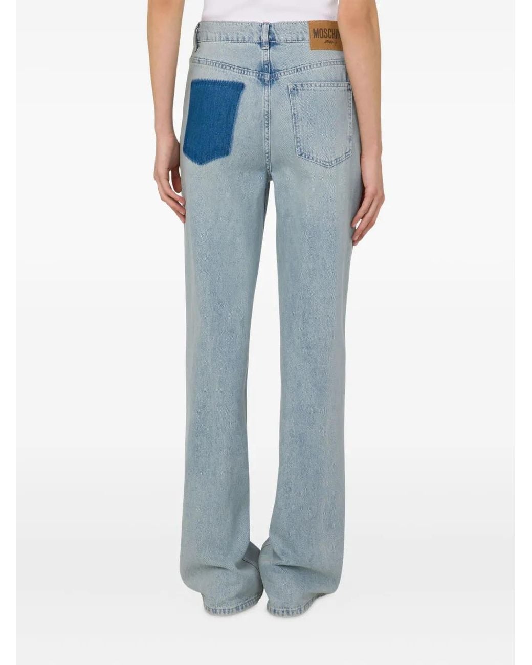 Moschino Blue Flared Jeans