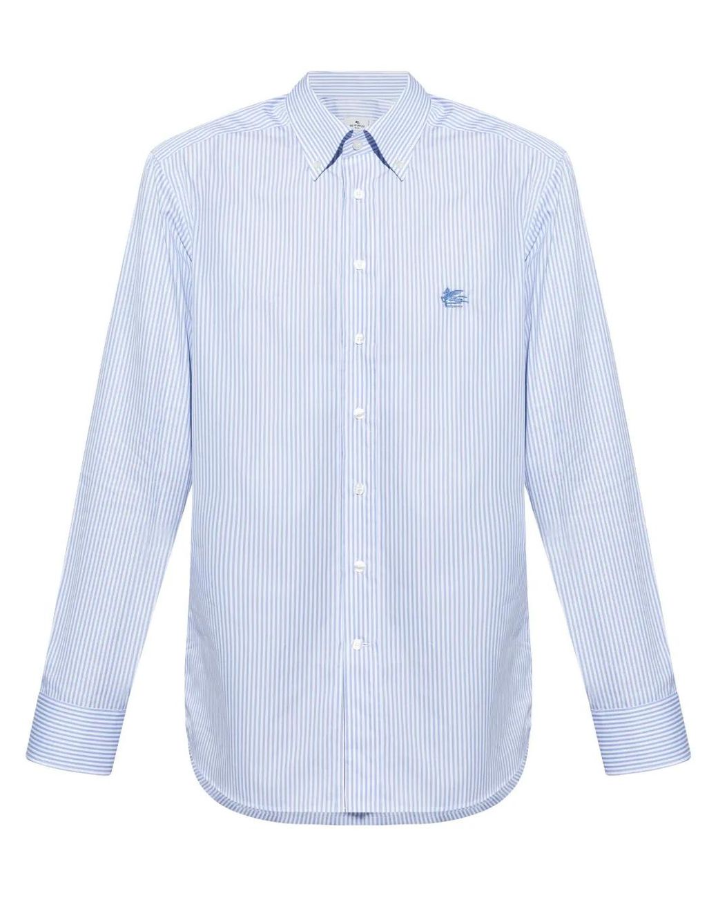 Etro Blue Classic Shirt for men