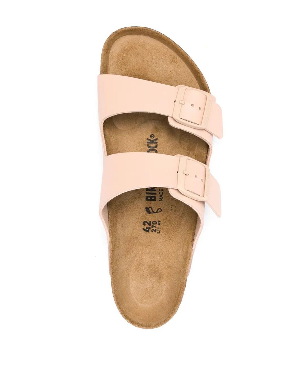 Birkenstock Pink Arizona Leather Sandals for men