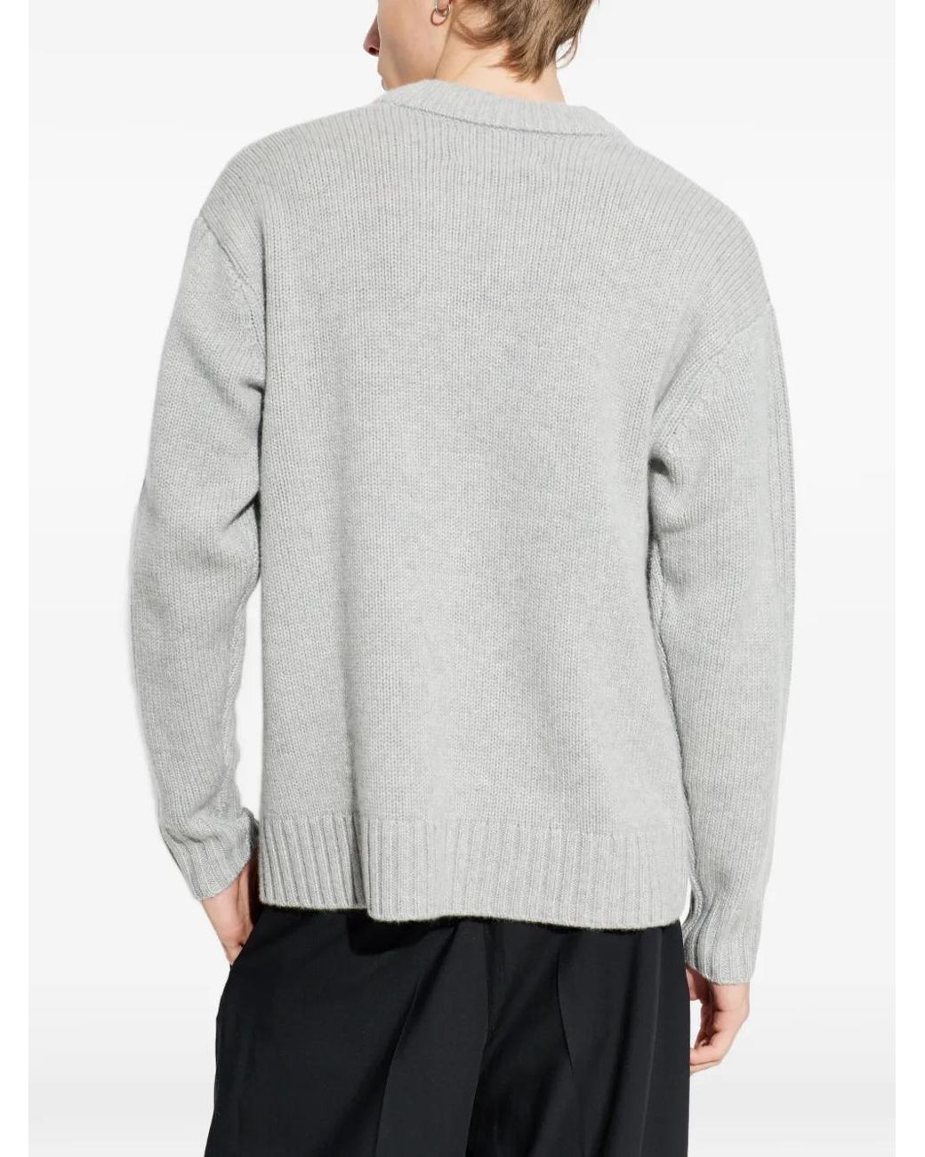 Pull Dan À Col V Lisa Yang pour homme en coloris White