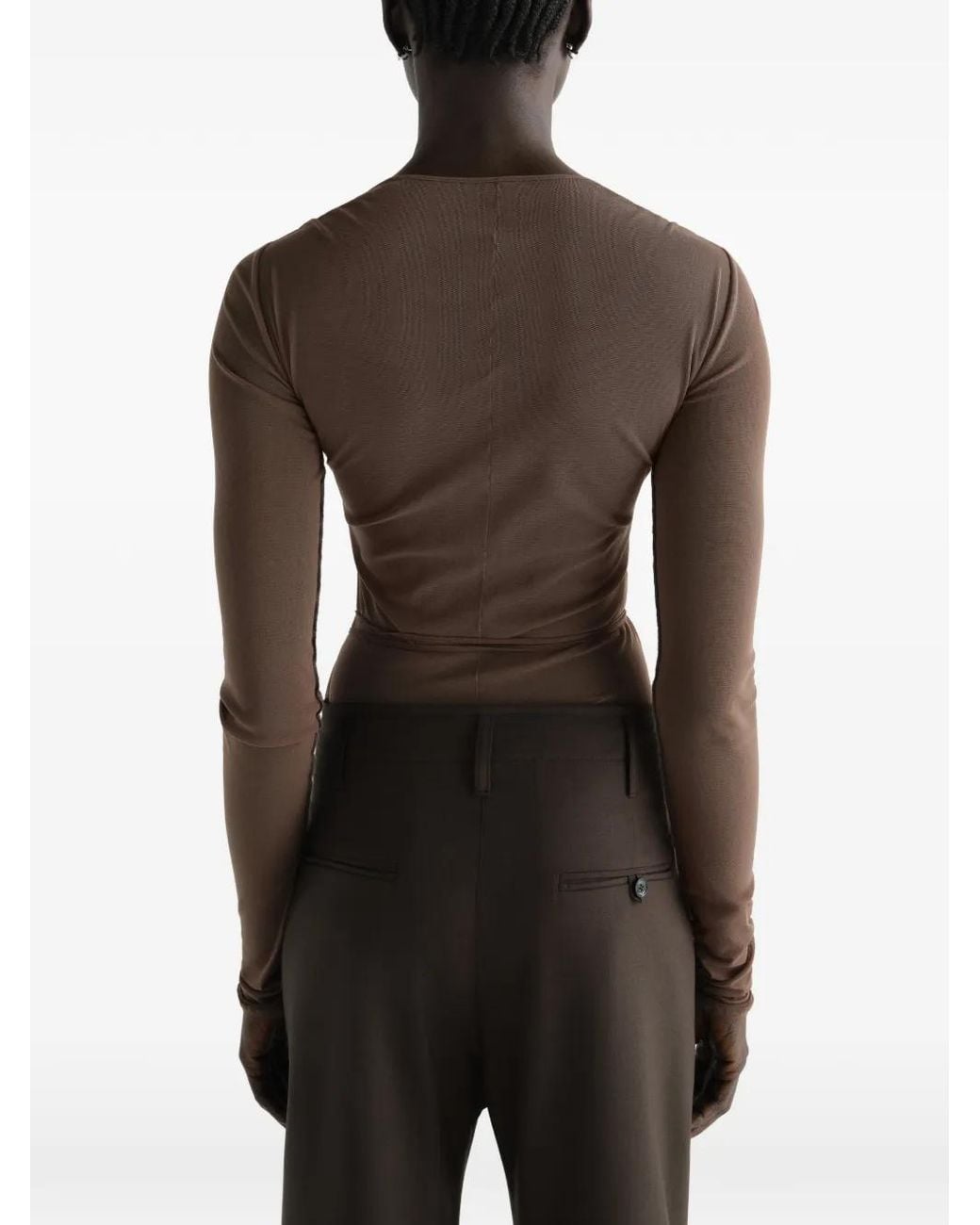 Lemaire Multicolor Ballerina Knotted Top
