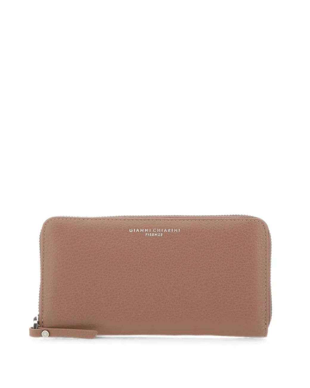 Gianni Chiarini Brown Grain Leather Wallet