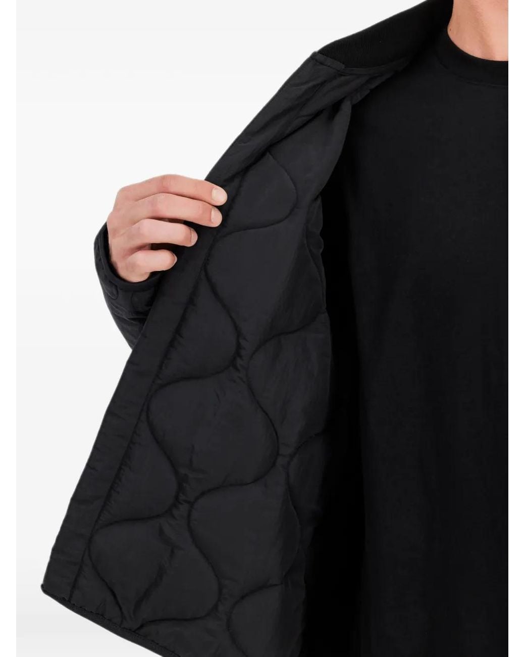 Alpha Industries Black Cwu-9/P Quilted Jacket