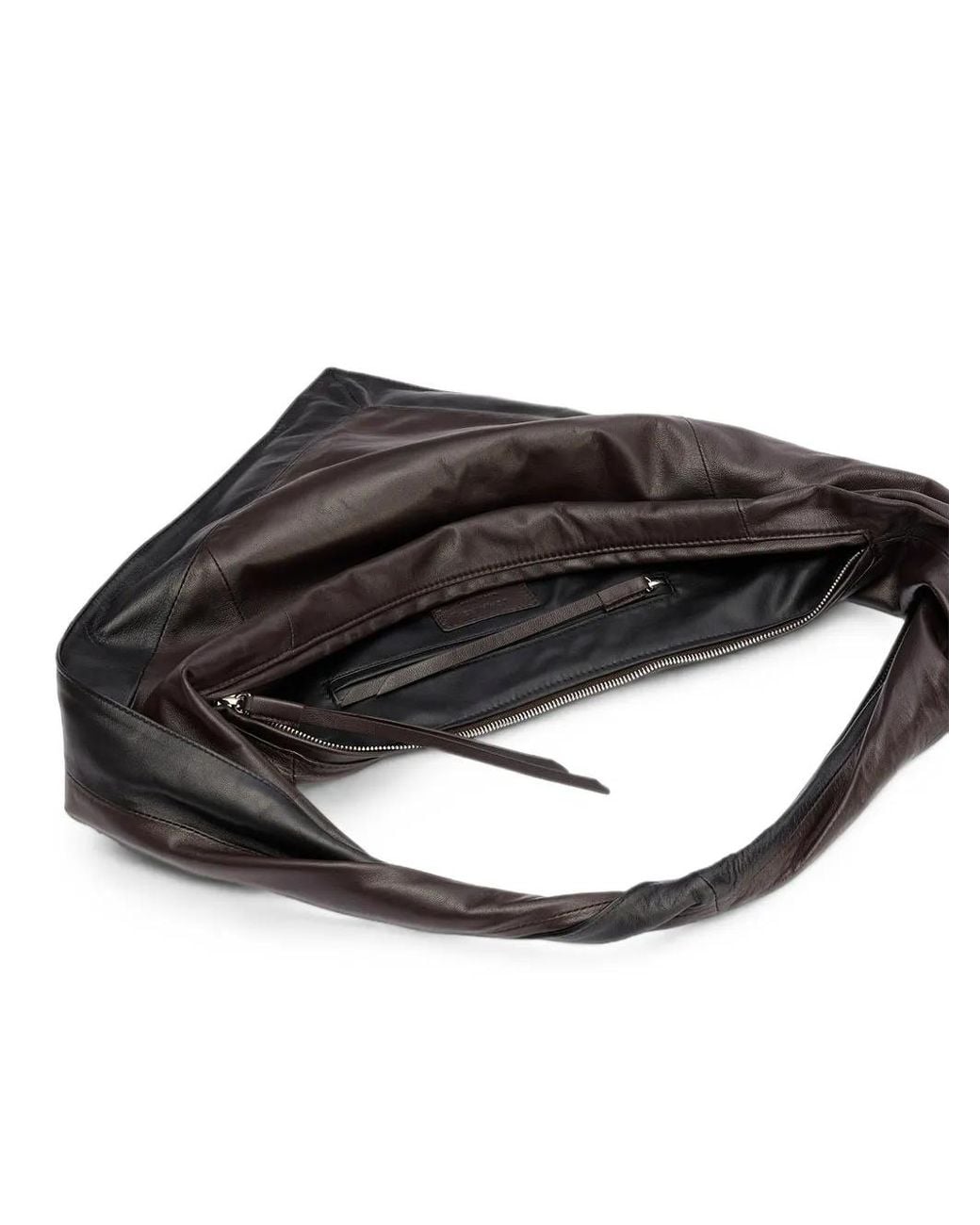 Lemaire White Small Scarf Extended Handle Bag for men