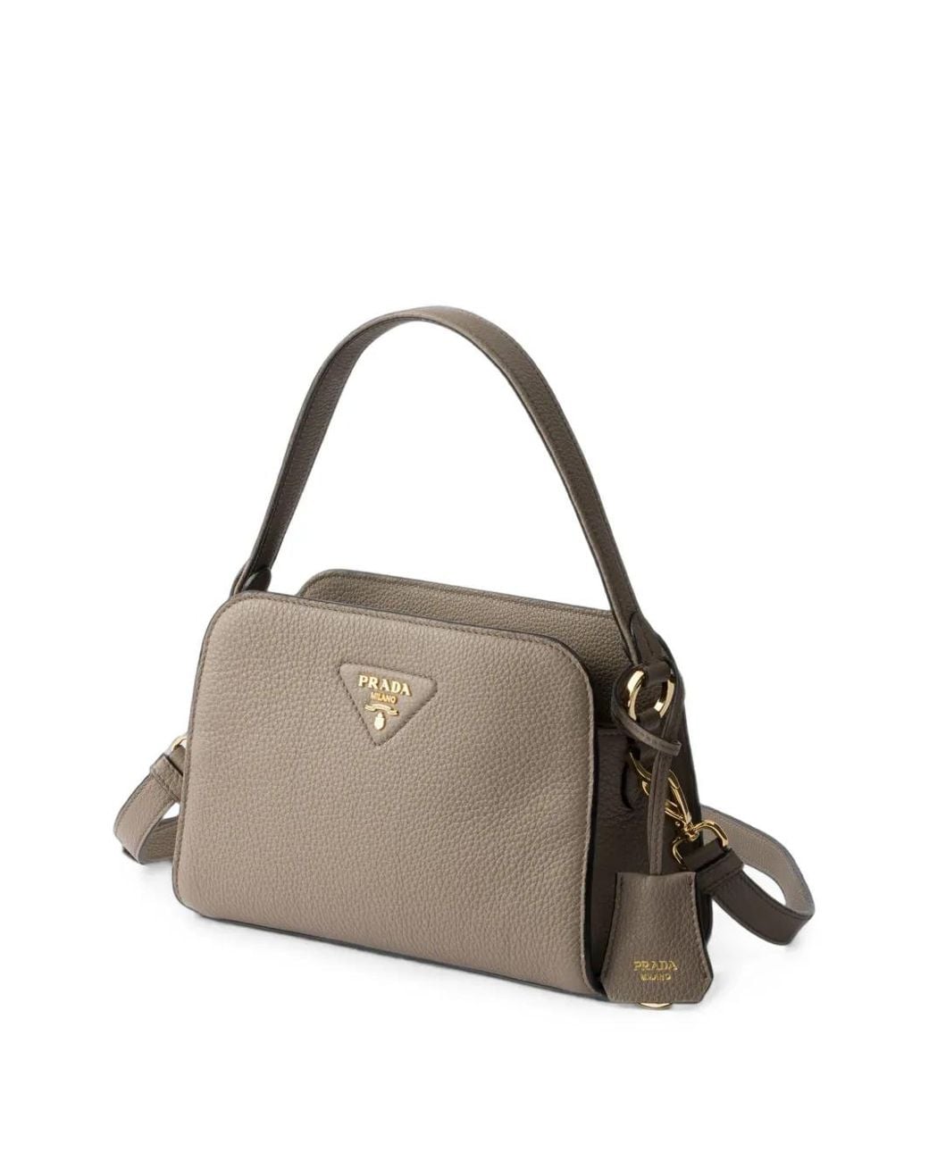 Borsa A Mano Mini di Prada in Brown