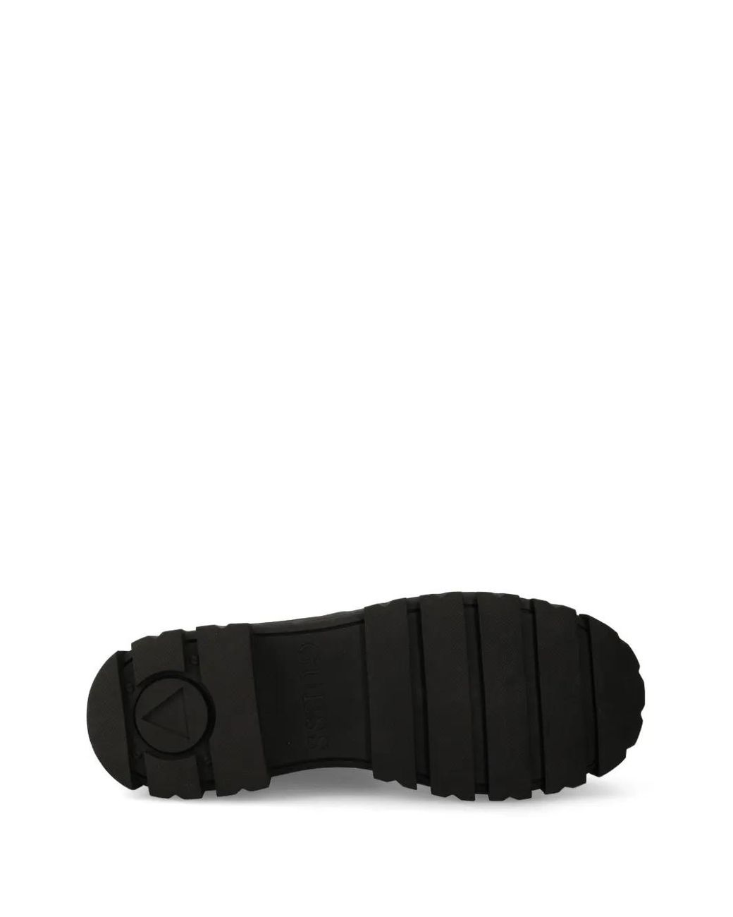 Guess Black Logo-Print Boots for men