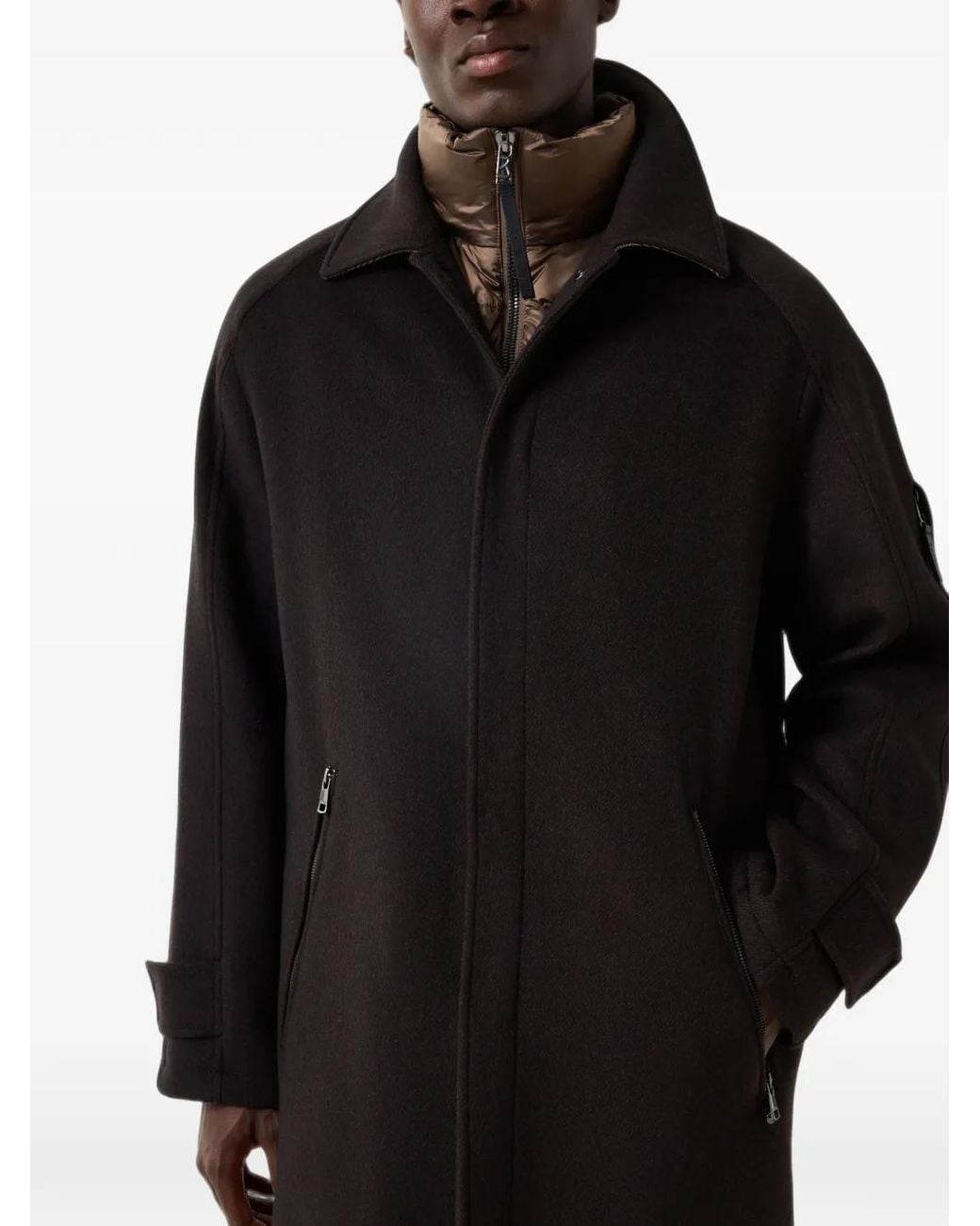 Bogner Black Tilo Single-Breasted Coat for men