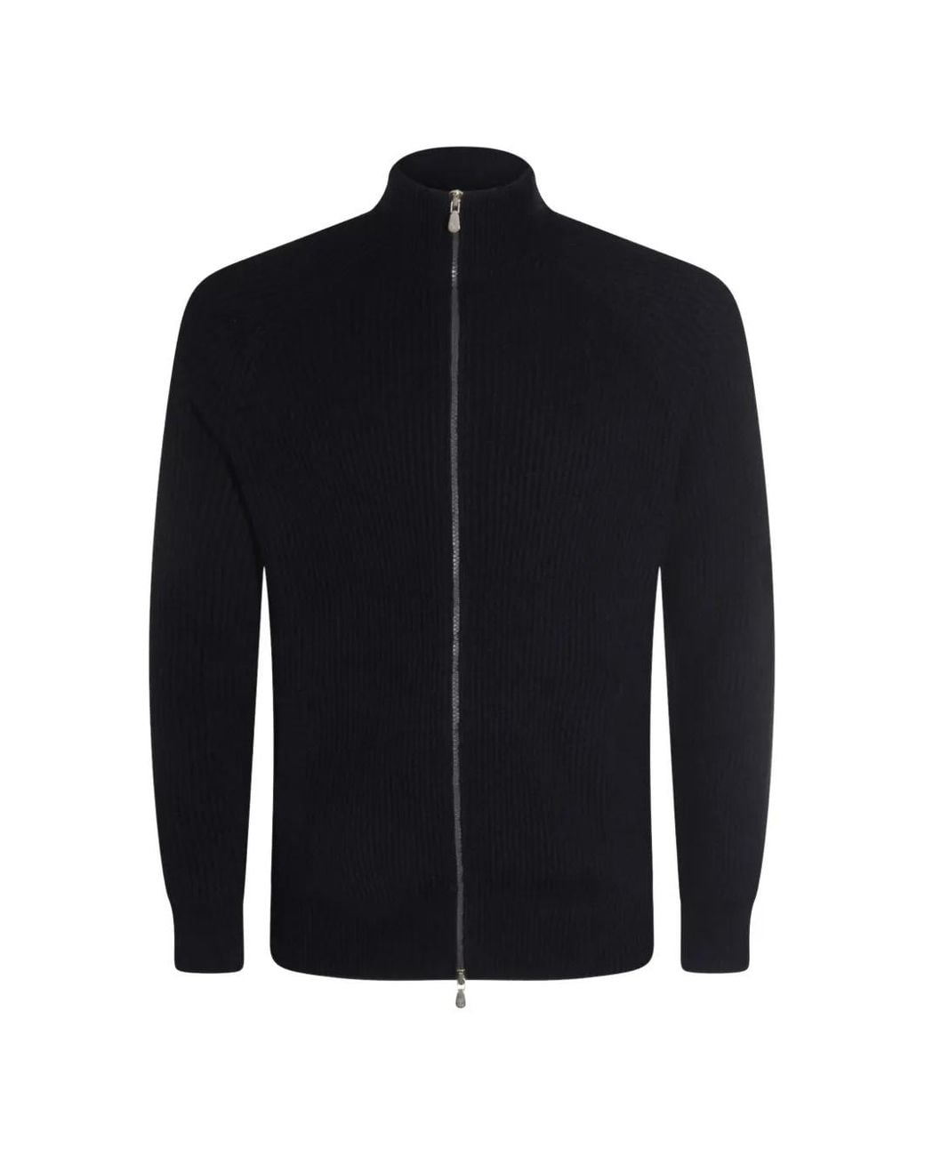 Brunello Cucinelli Geribbeld Vest in het Blue voor heren