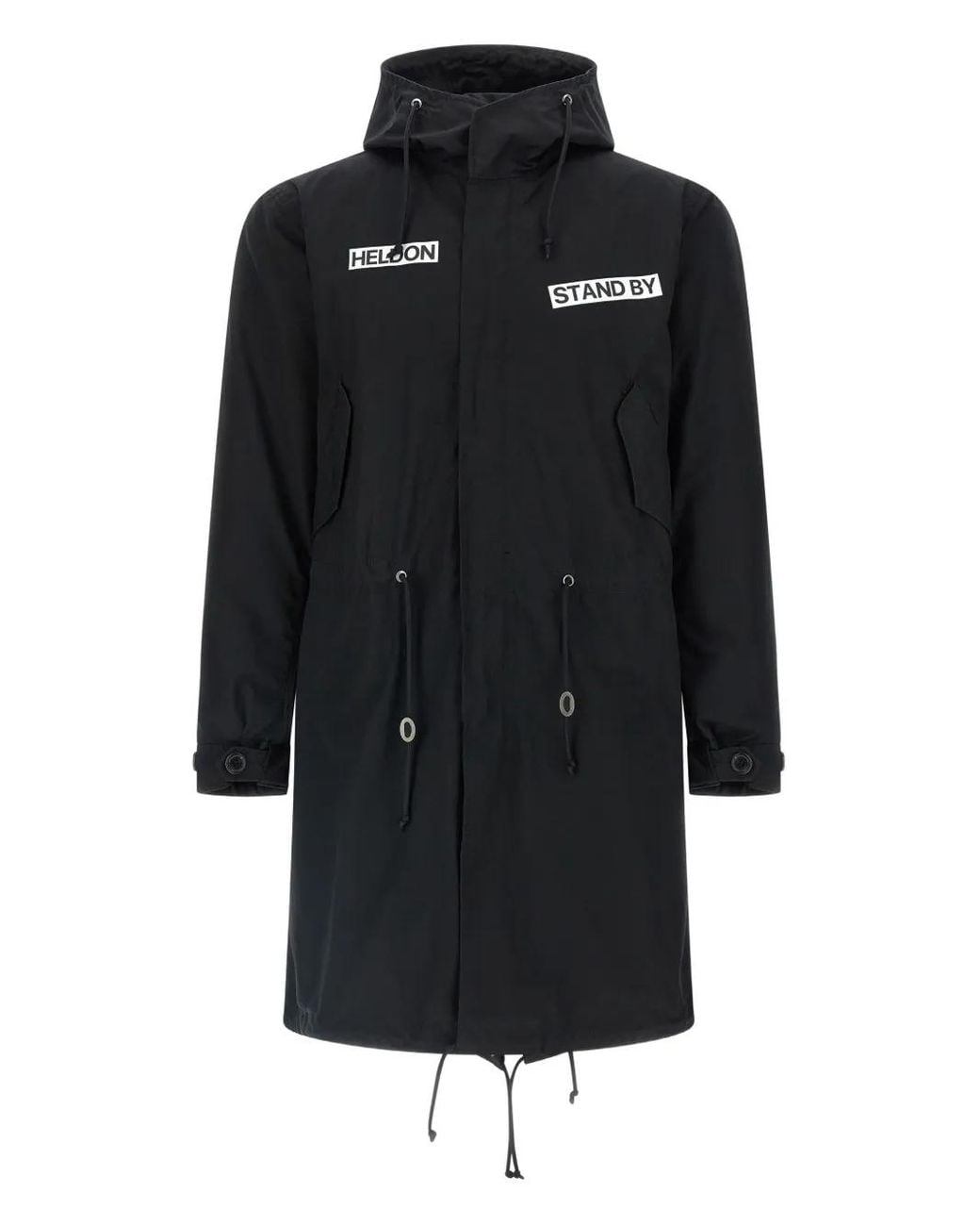 Undercover Black Adjustable Hood Parka for men