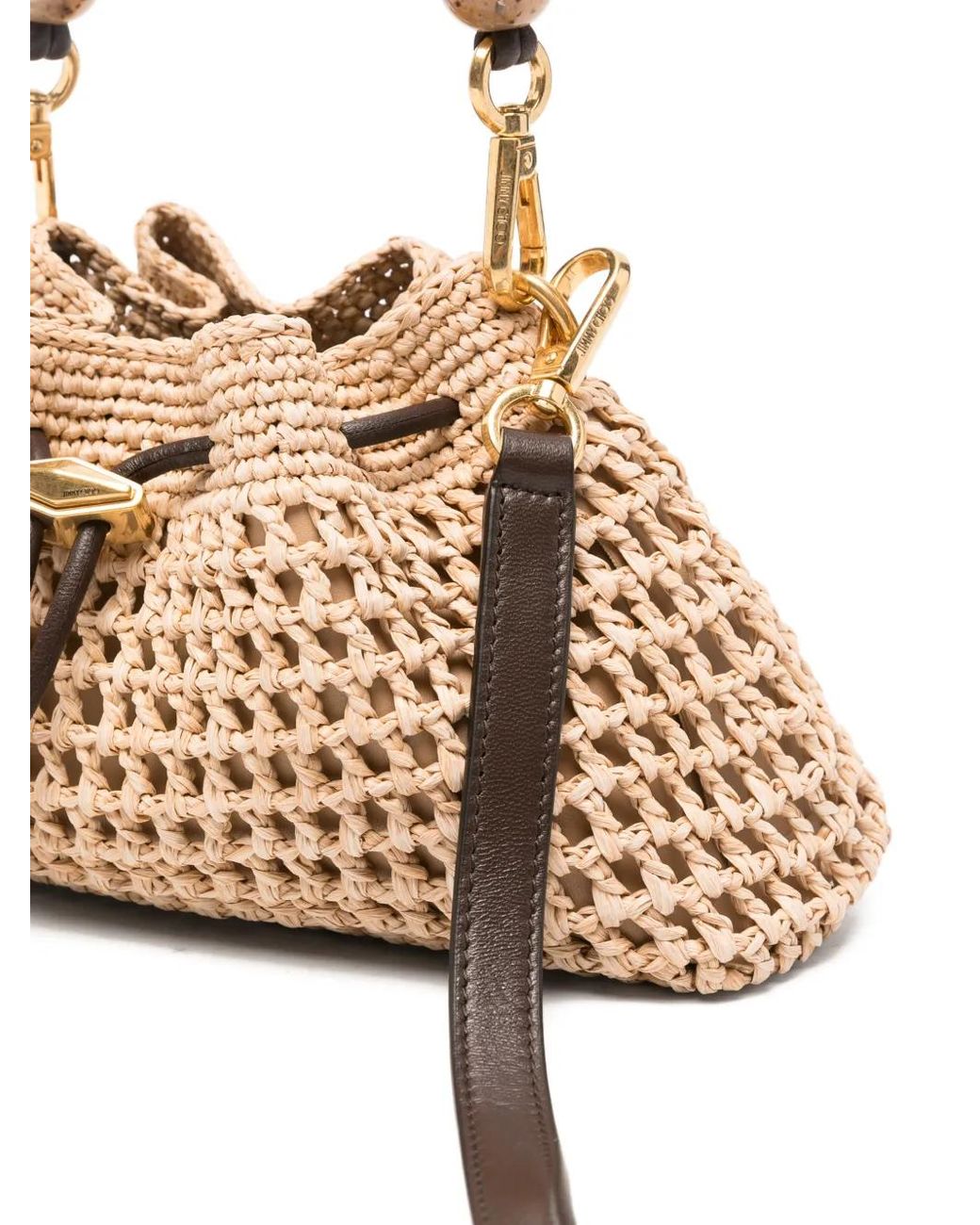 Jimmy Choo Natural Cinch Small Bag