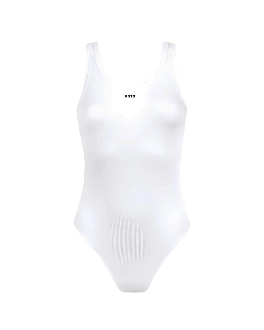 Mey White X Pnts Ribbed Bodysuit