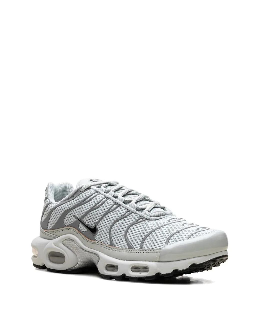 Nike Gray Air Max Plus Low-Top Sneakers