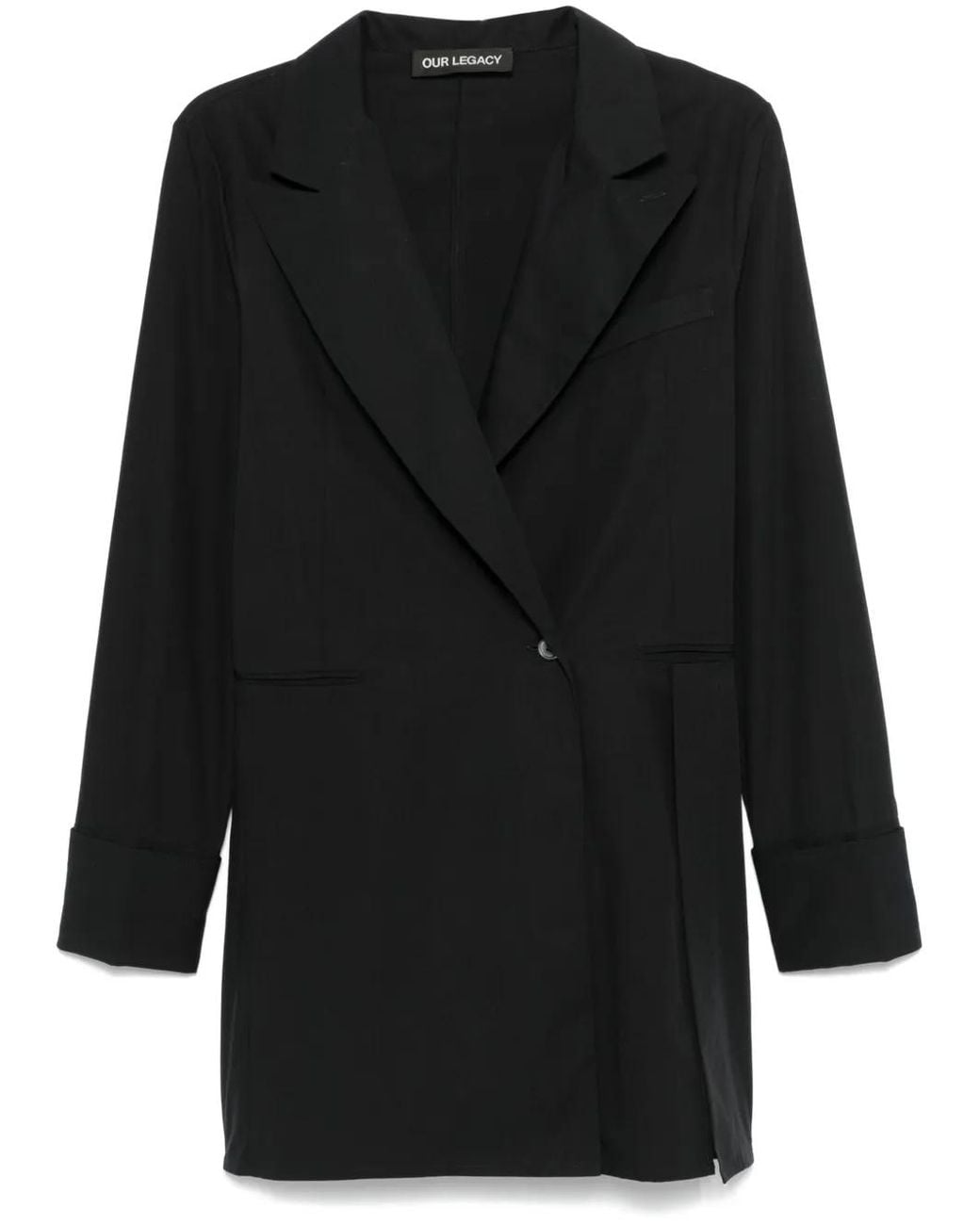 Our Legacy Black Blazer Shirt