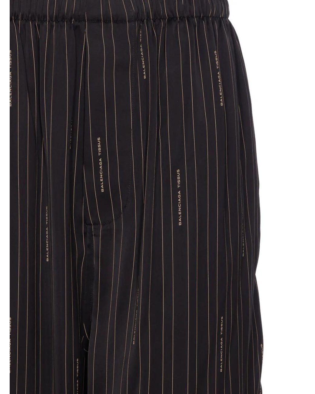 Balenciaga Black Pants Pyjama