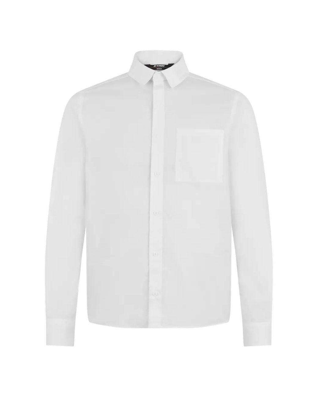 K-Way White Pocket Shirt for men