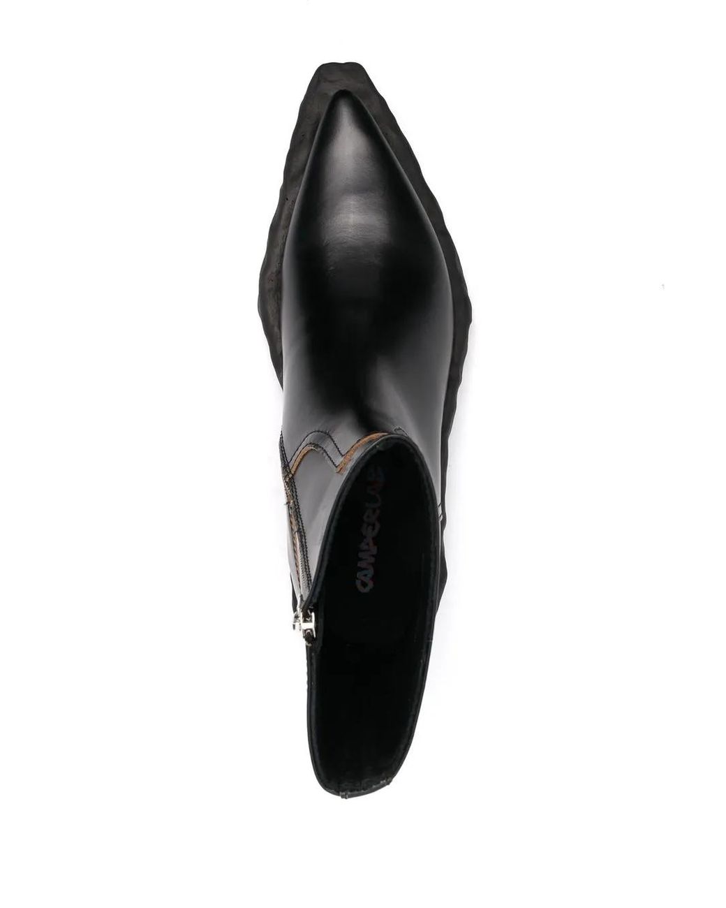 CAMPERLAB Black Oversized-Sole Venga Boots for men