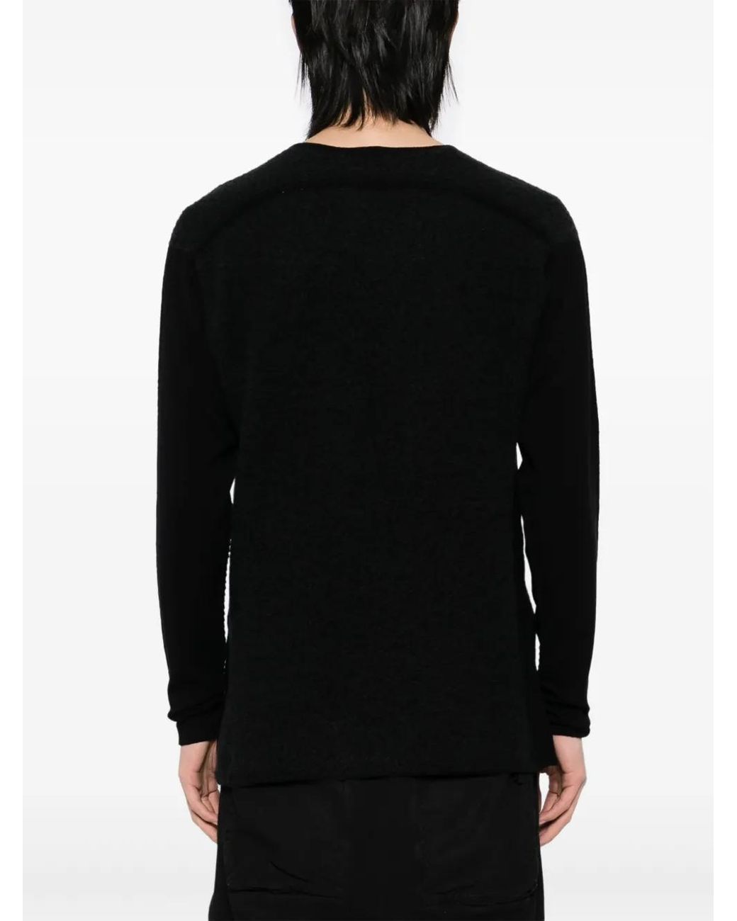 Pull À Col Rond Label Under Construction pour homme en coloris Black