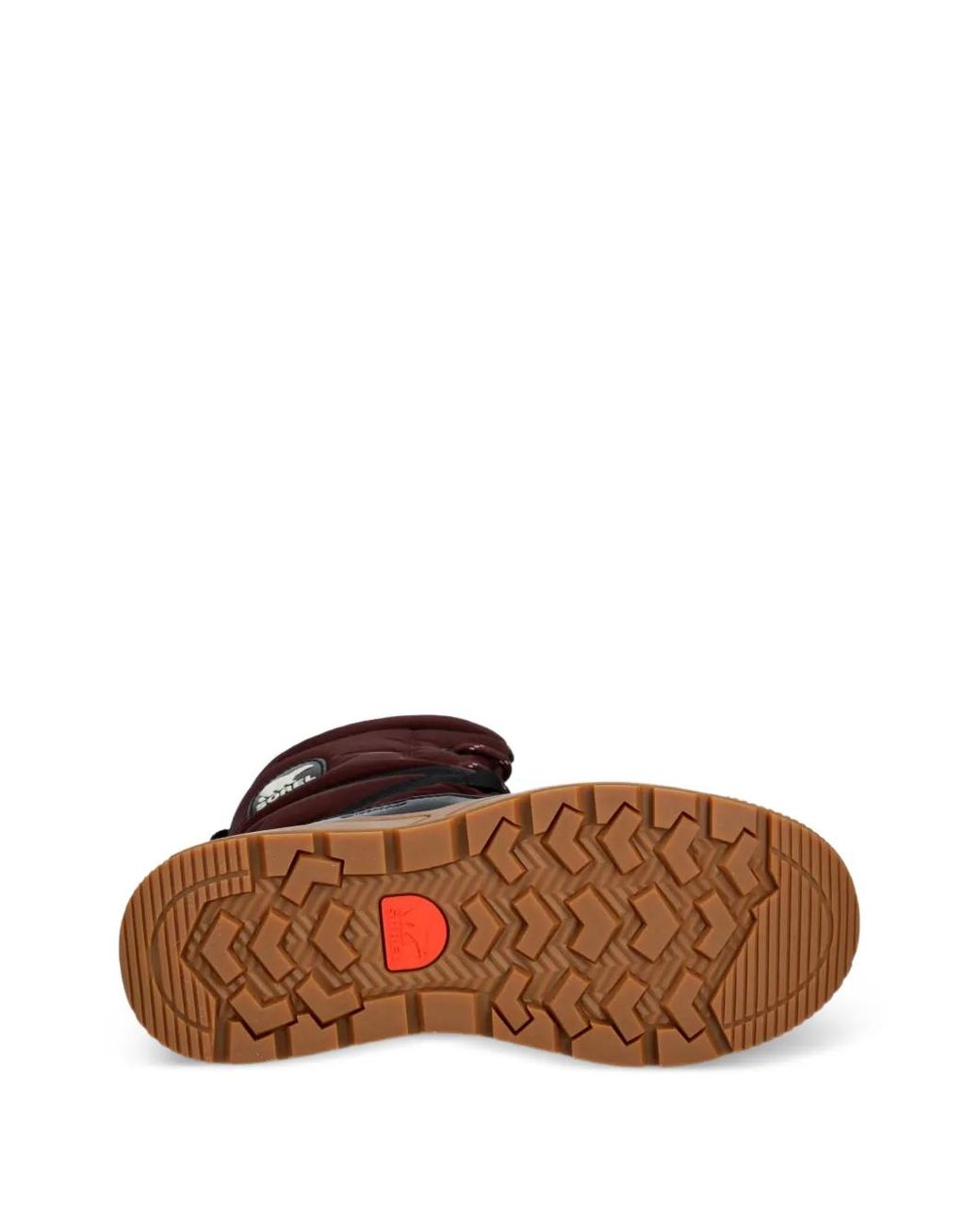 Sorel Brown Whitney Iii Lace-Up Quilted Boots