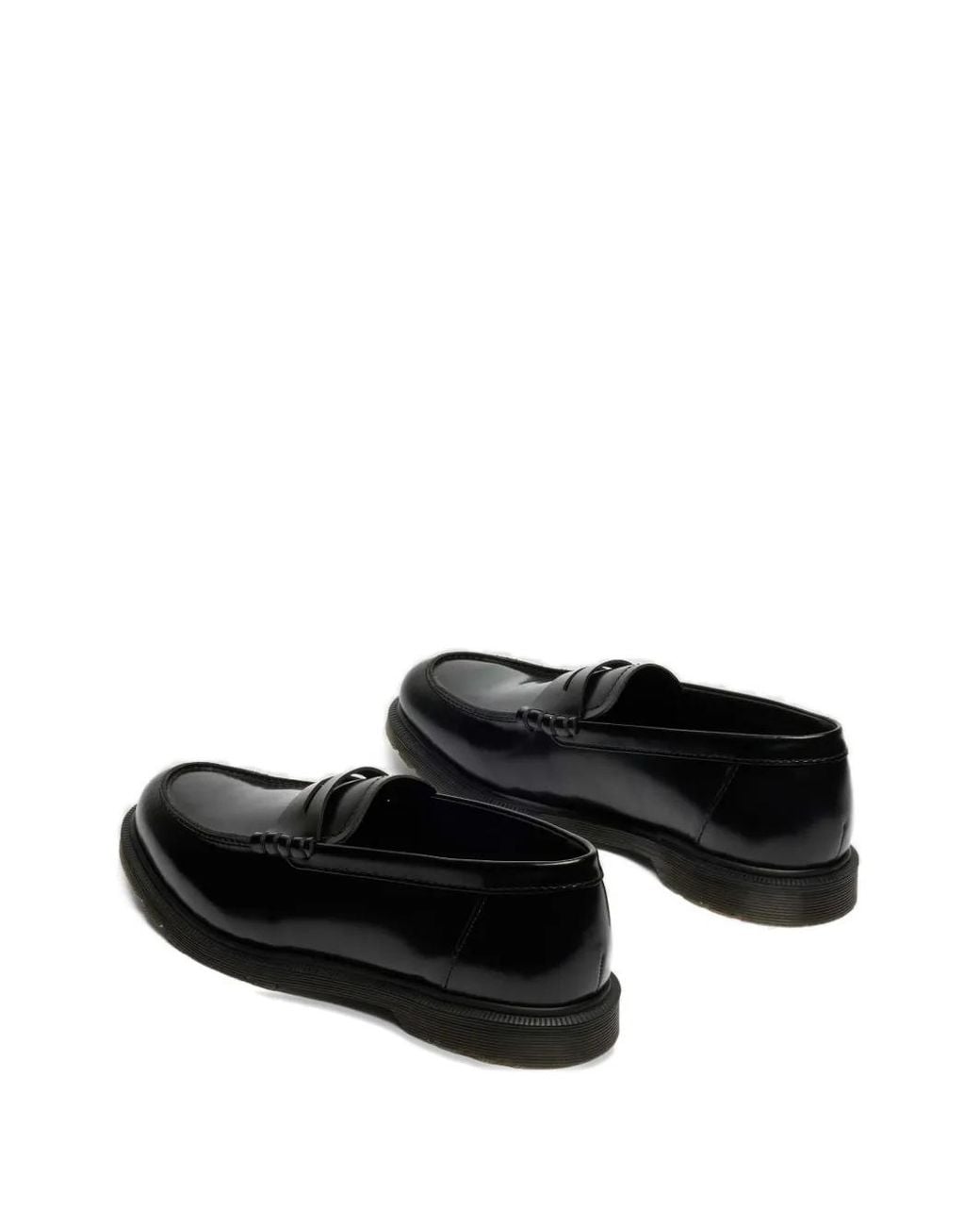 Dr. Martens Black Mayfare Loafer Polished Smooth