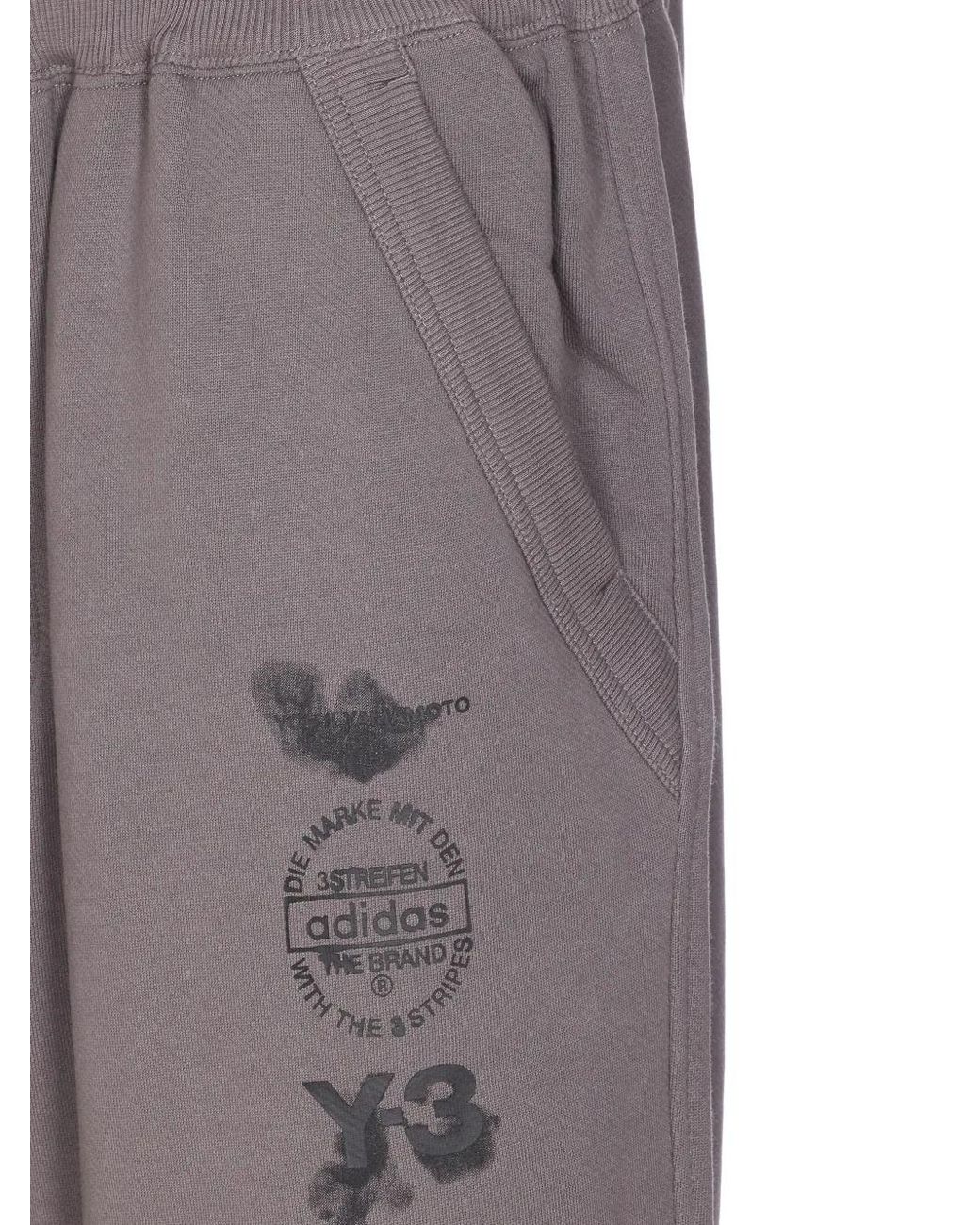 Y-3 Gray Y-3 Cuffed Track Pant for men