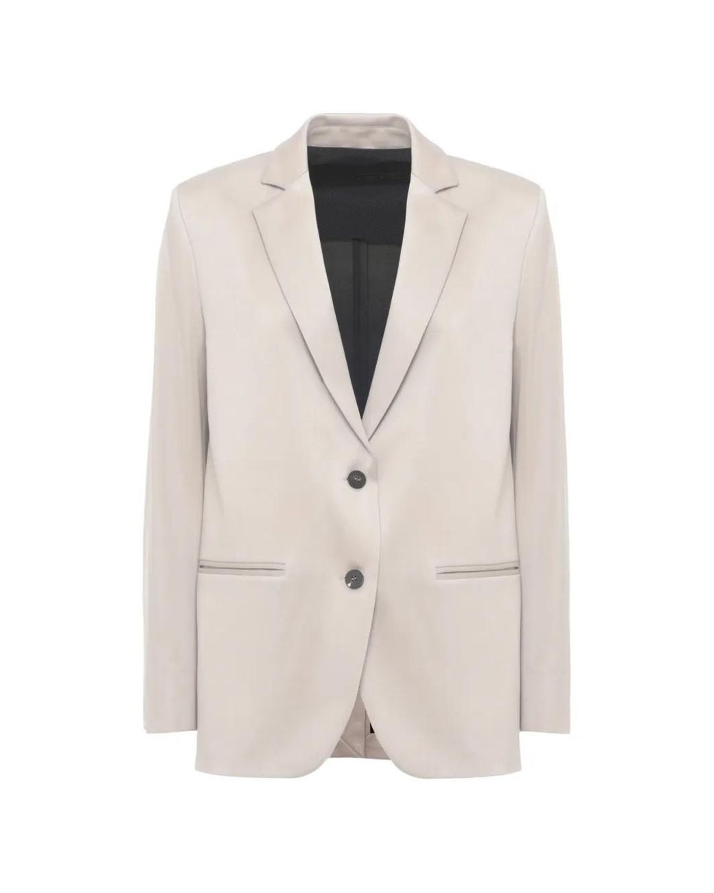 Rrd White Single-Breasted Blazer