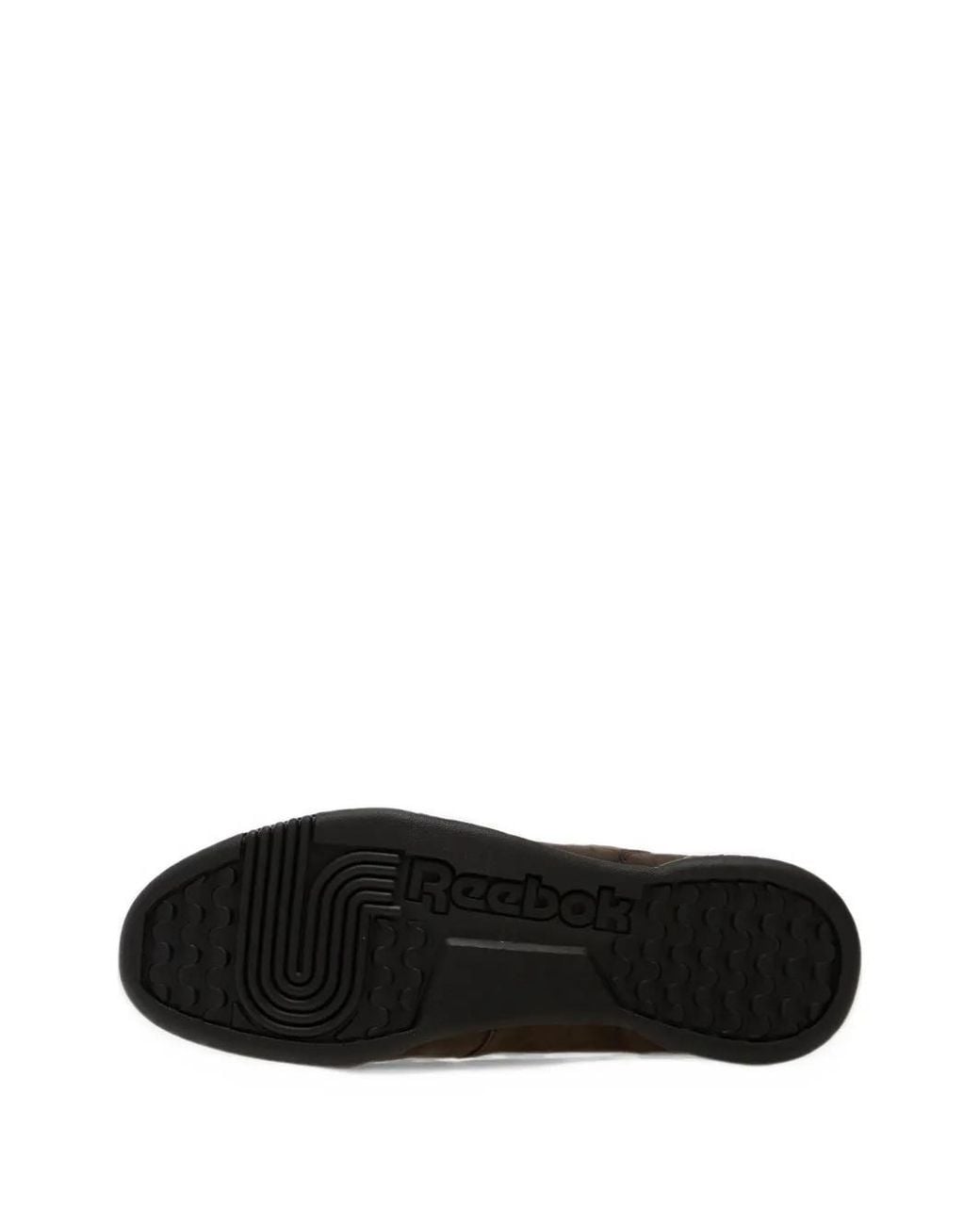 Baskets Basses Workout Plus À Patch Logo Reebok en coloris Brown