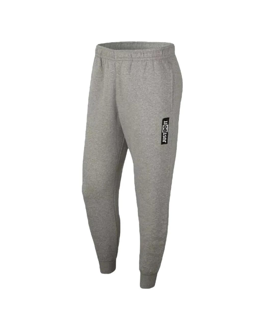 Nike Gray Fleece Sweatpants for men