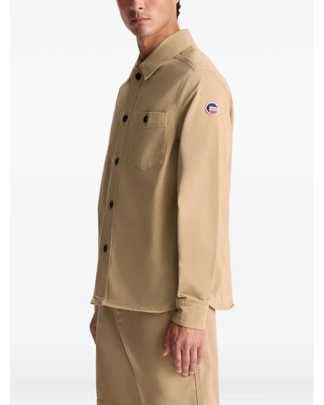 Camicia Olisen di Fusalp in Natural da Uomo