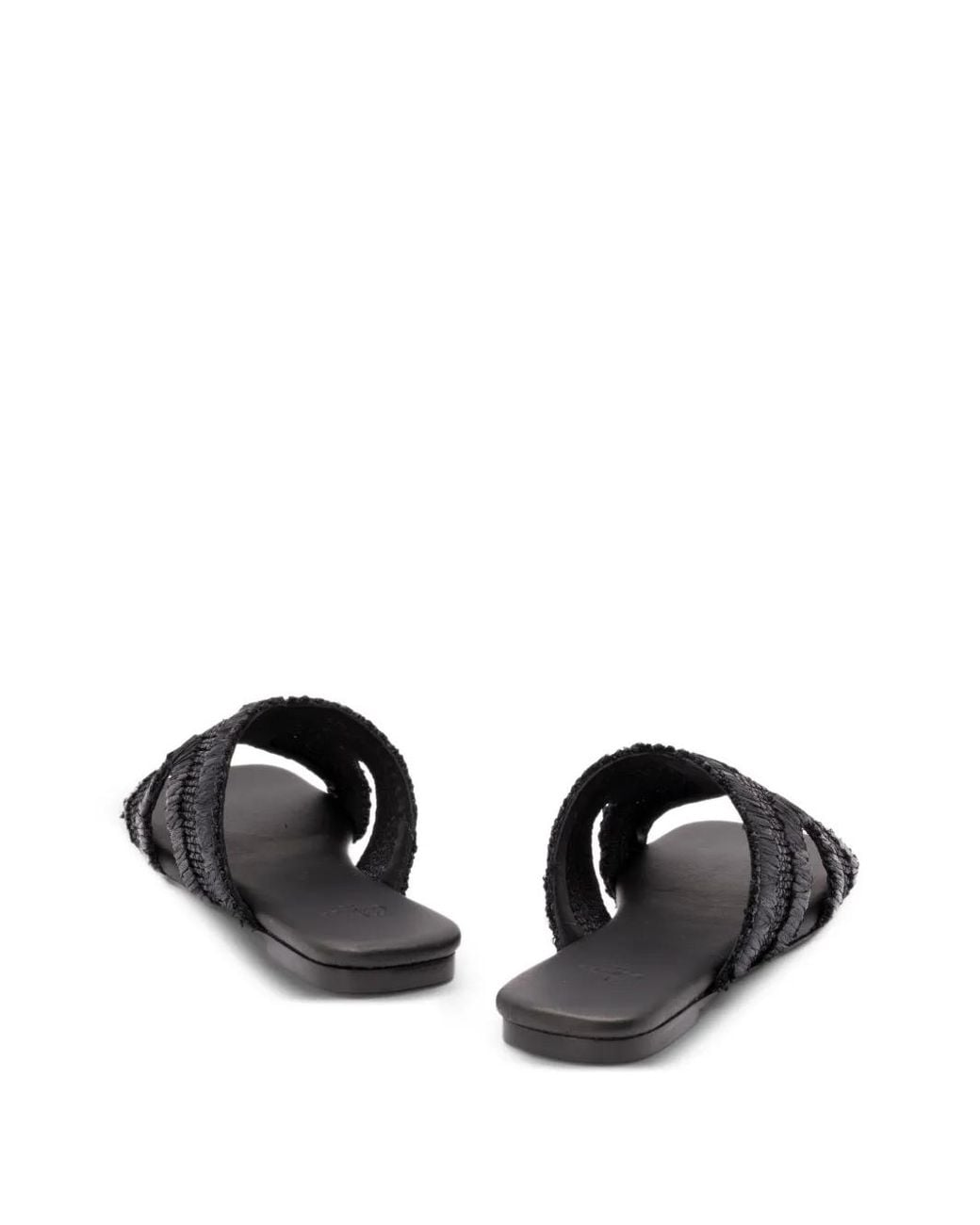 Castaner Black 'Philippa' Slippers