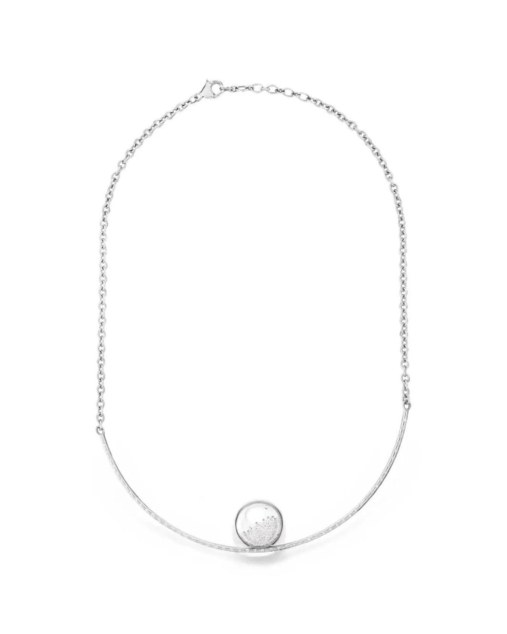 Moritz Glik White Bambole Diamond Necklace