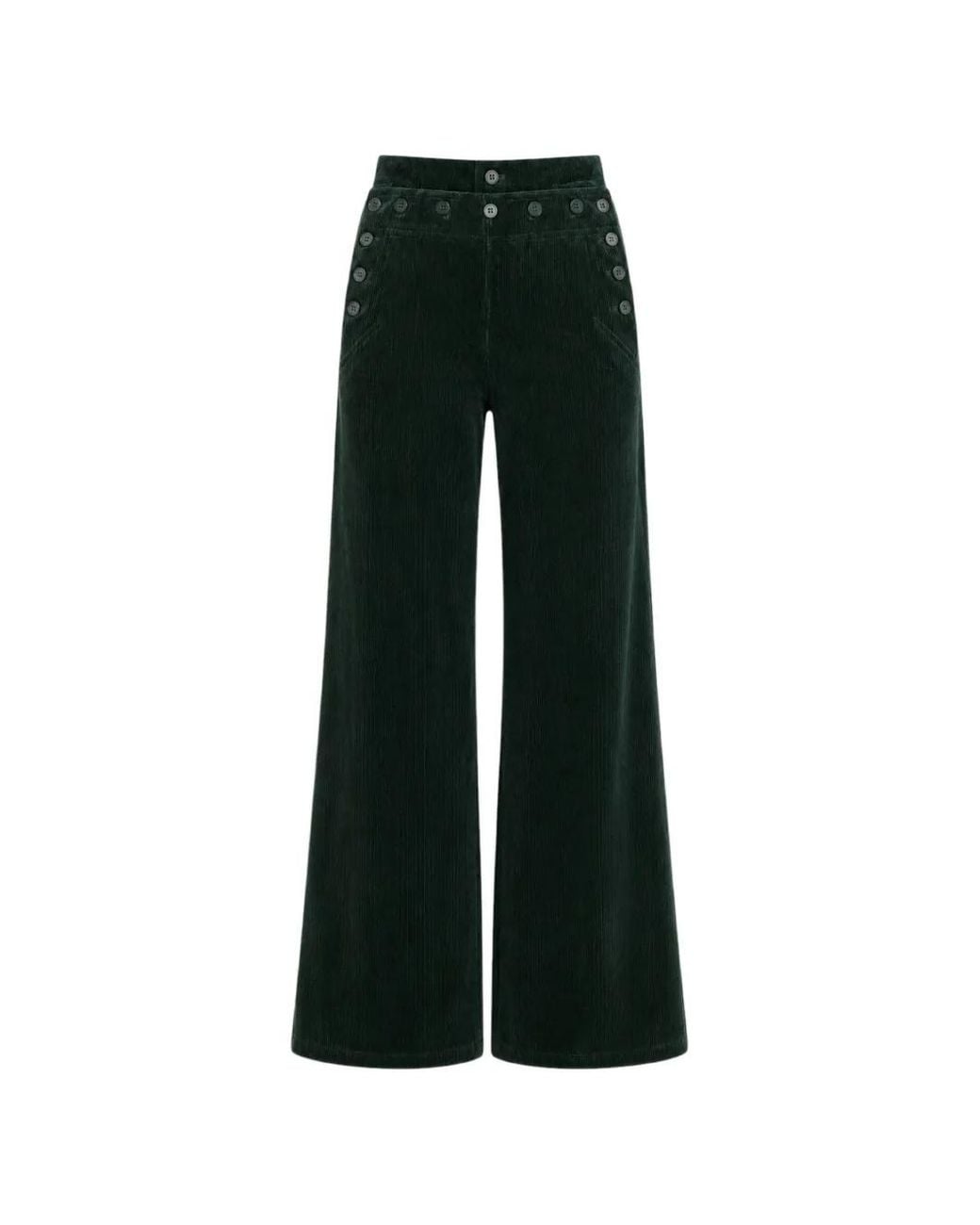 Antik Batik Black Anatole Corduroy Trousers