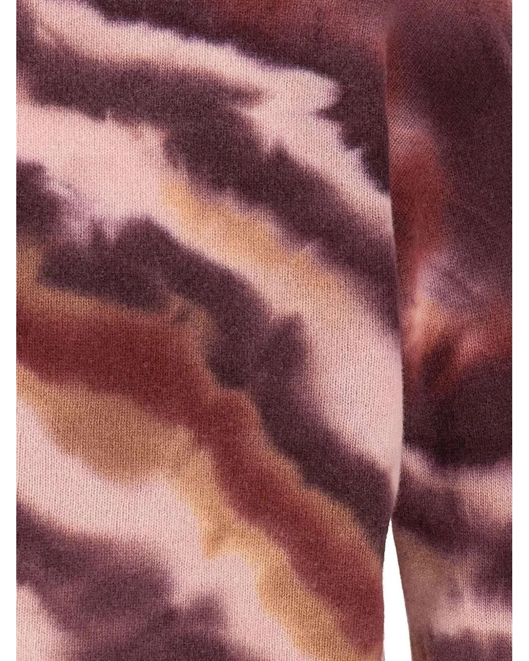 Laneus Red Patterned Cardigan
