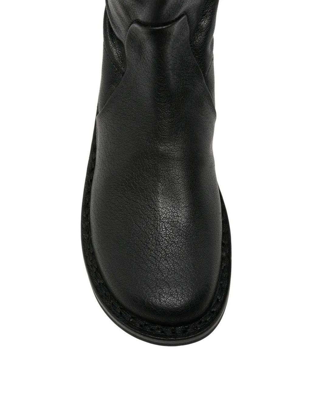 Trippen Black Scout Knee-High Boots