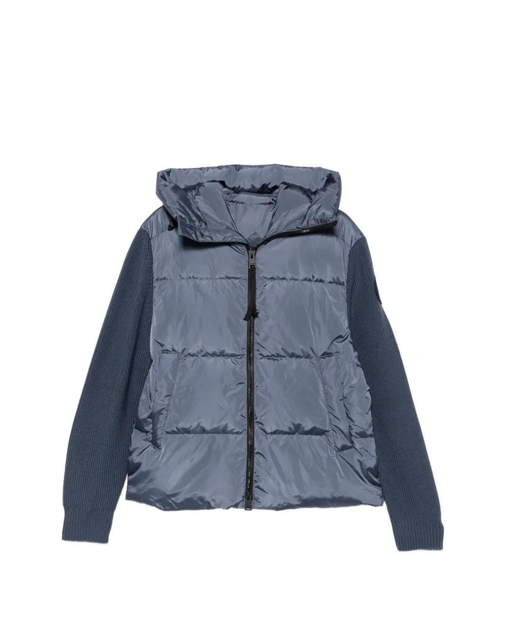 Canada Goose Blue Hybridge Grove Quilted Hooded Jacket for men