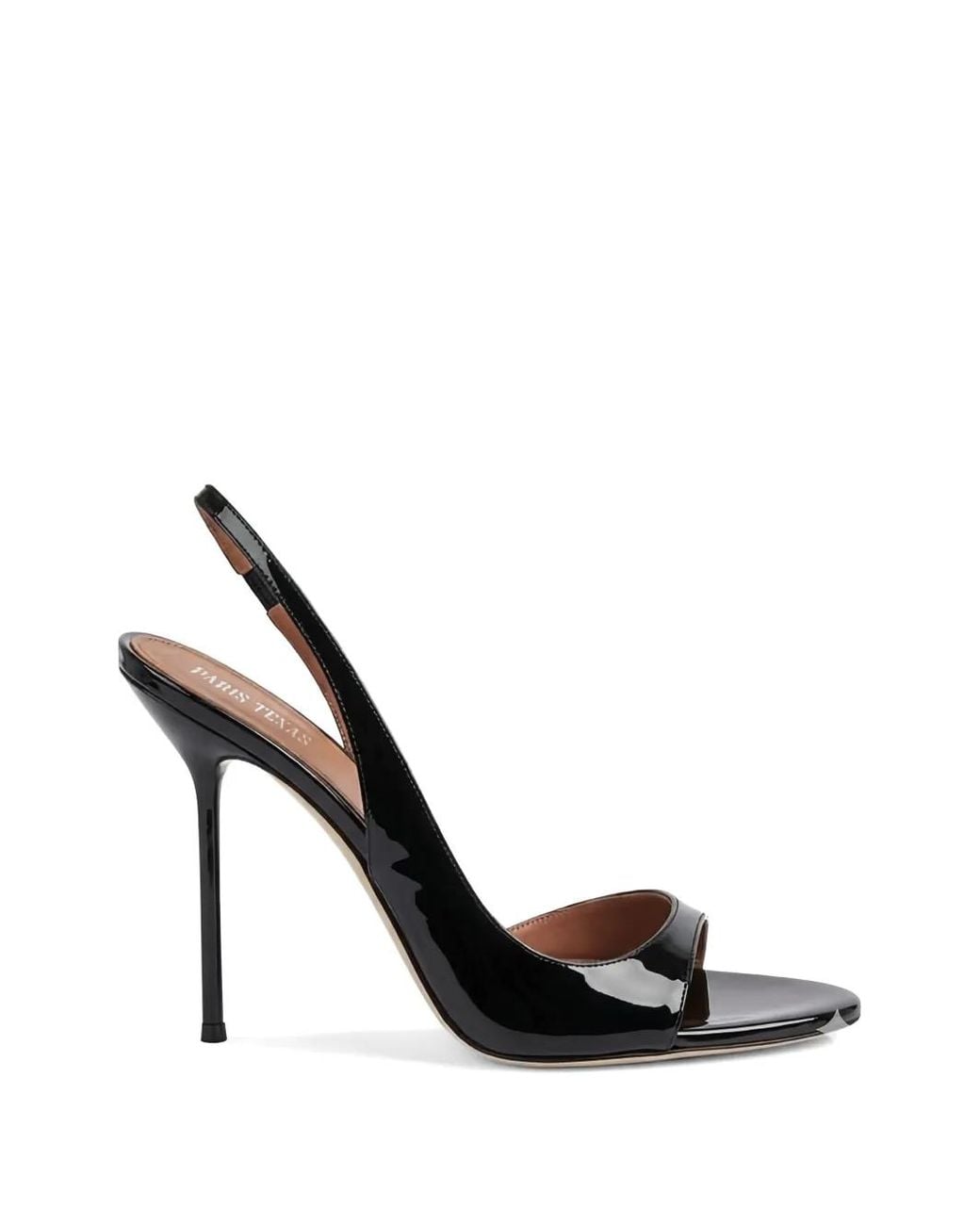 Paris Texas White Slingback Pumps