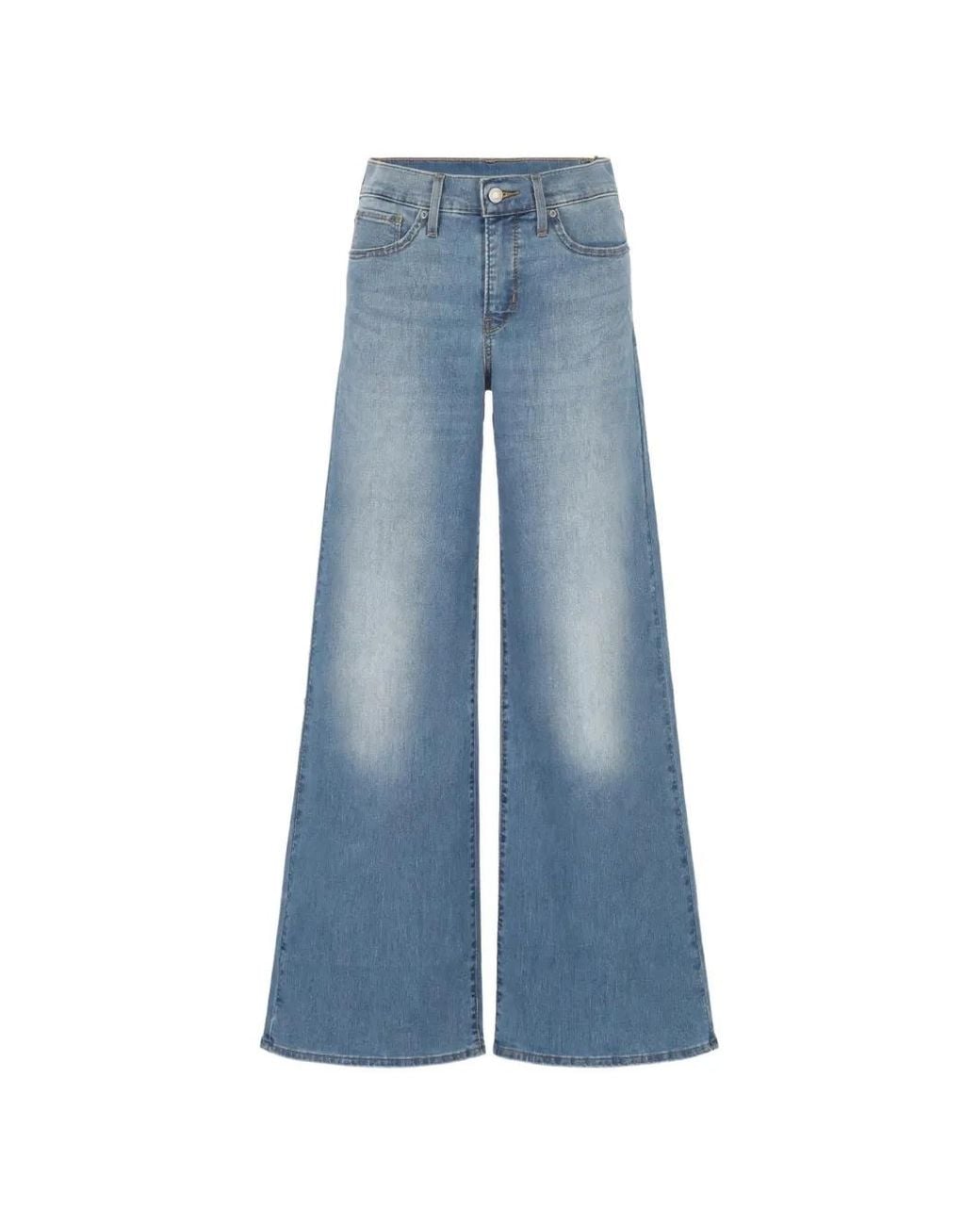 Levi's Blue Wide-Leg Jeans