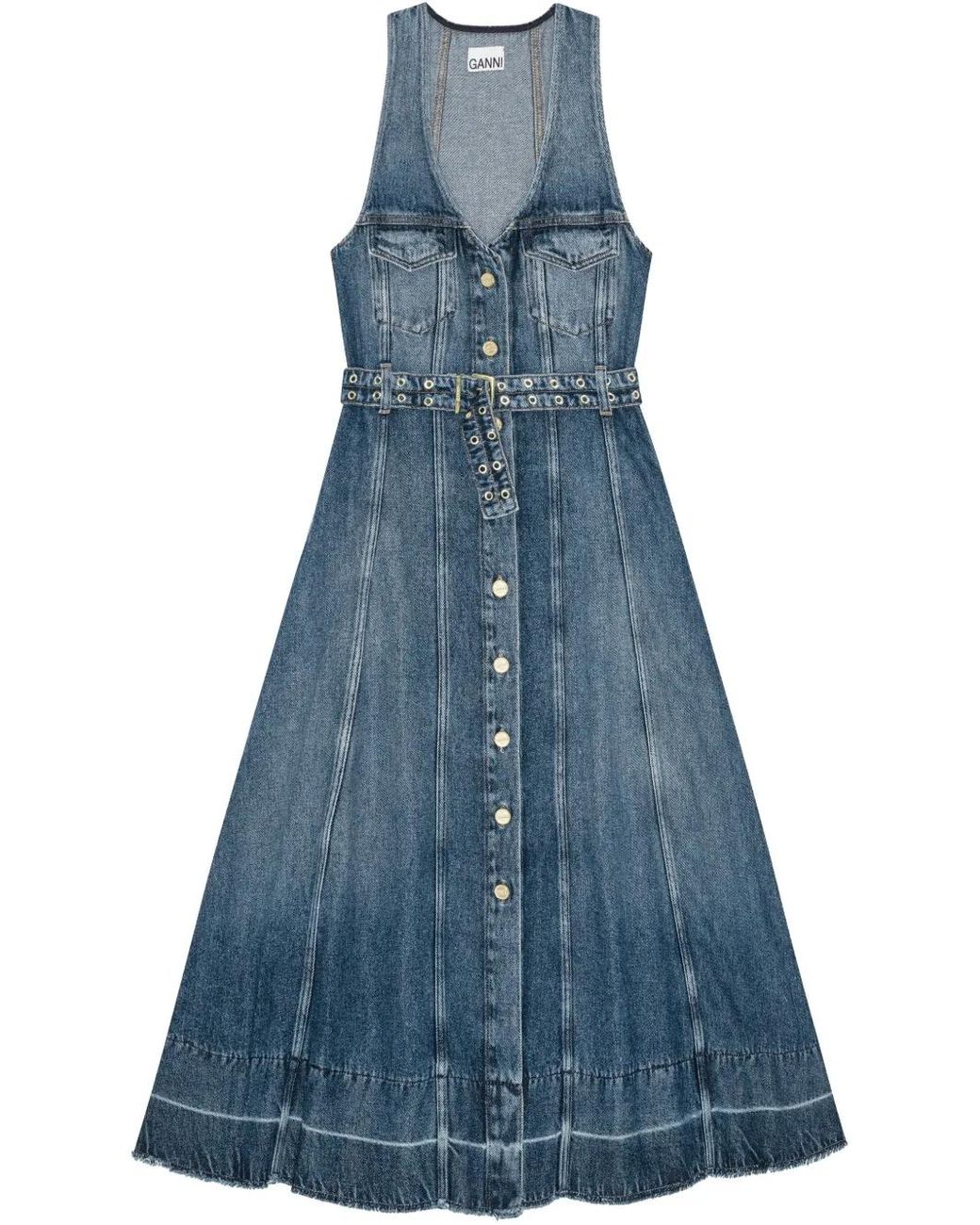 Ganni Blue Dresses