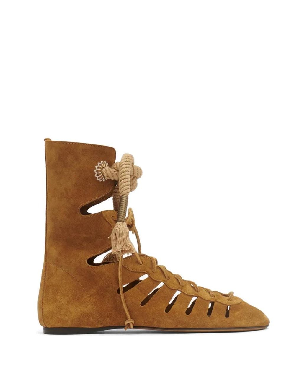 Isabel Marant Brown Slave Openwork Boots