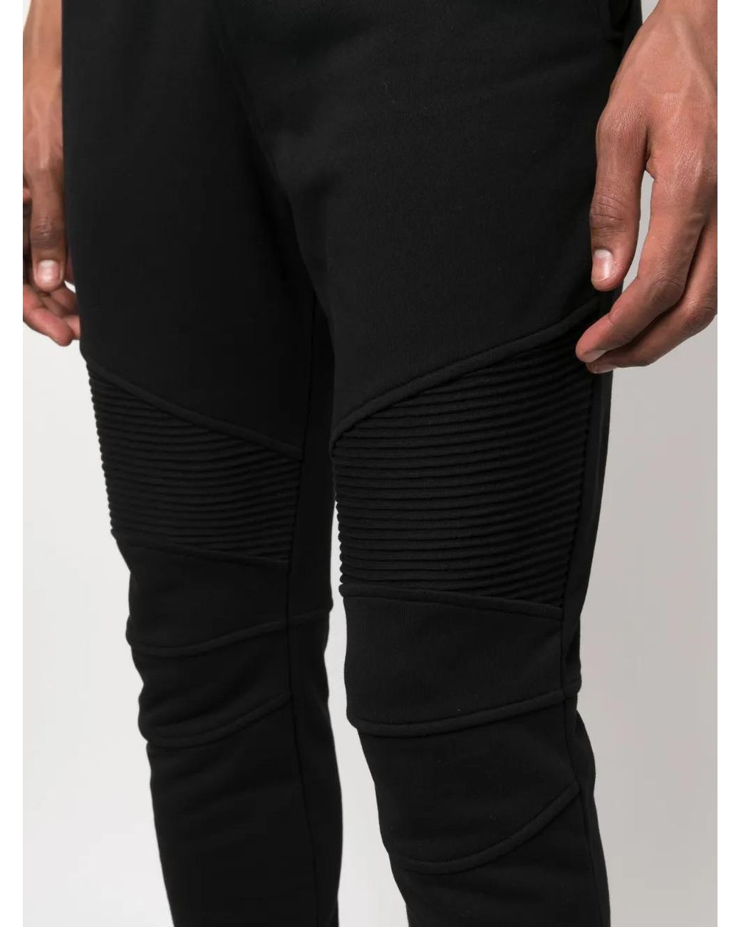 Balmain Black Sweatpants for men