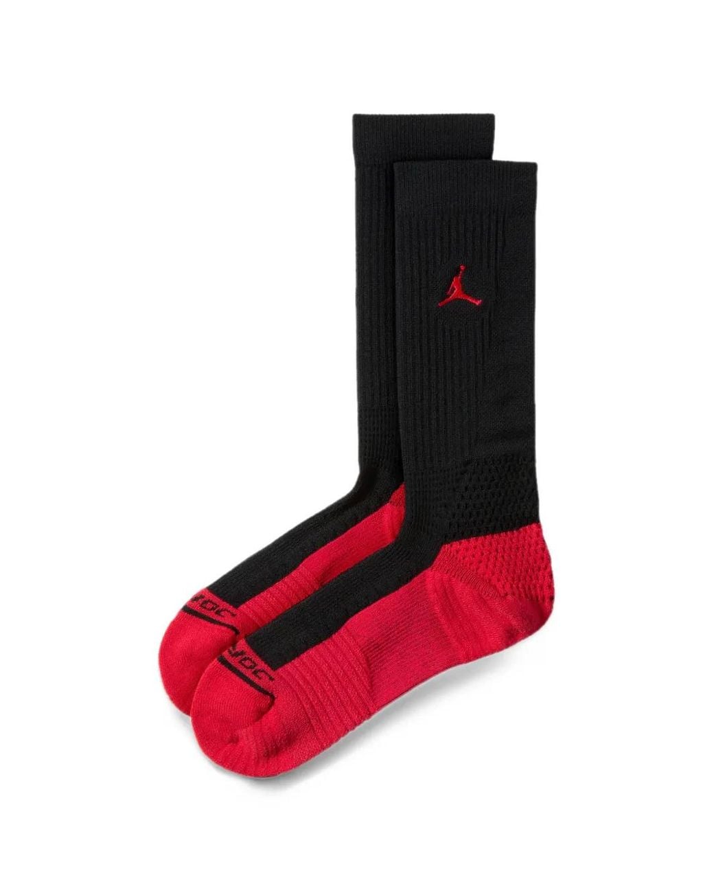 Nike Red Elite Jumpman Crew Socks for men