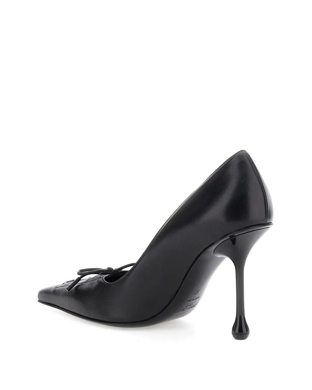 Jimmy Choo Black Scarlett 95 Leather Pumps